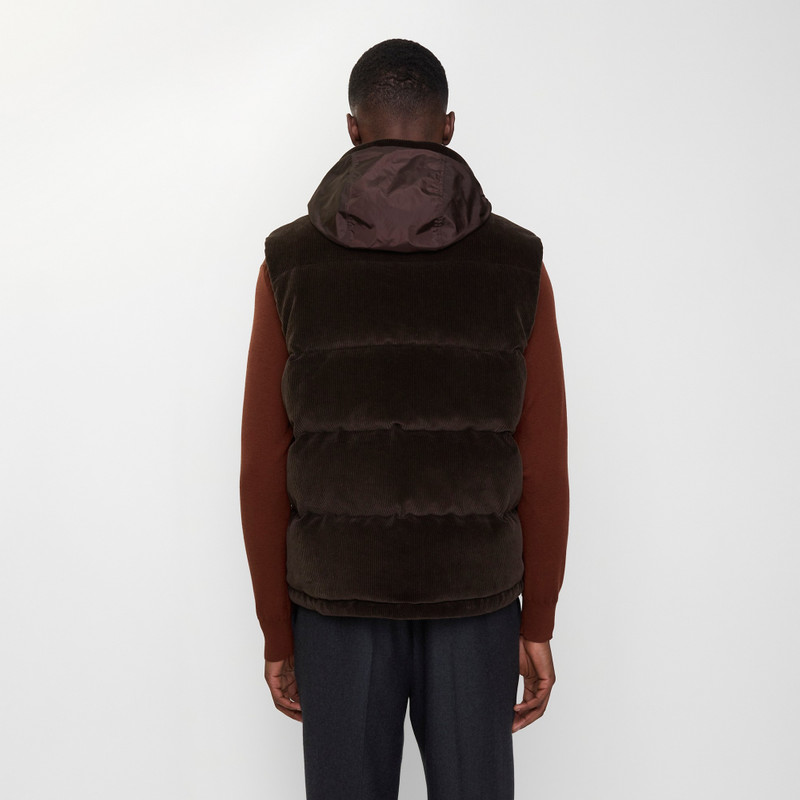 Corduroy Puffer Gilet 3