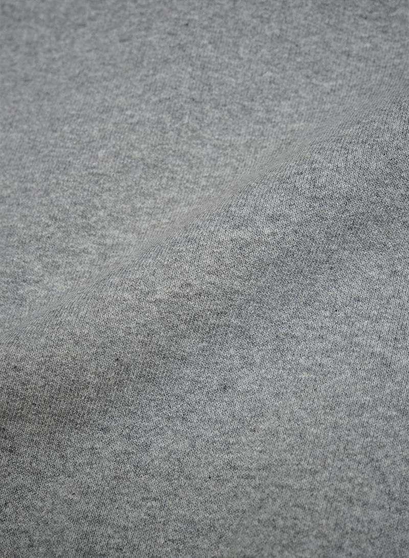 Zip Up Pullover Sweat Shirt in Grey 6