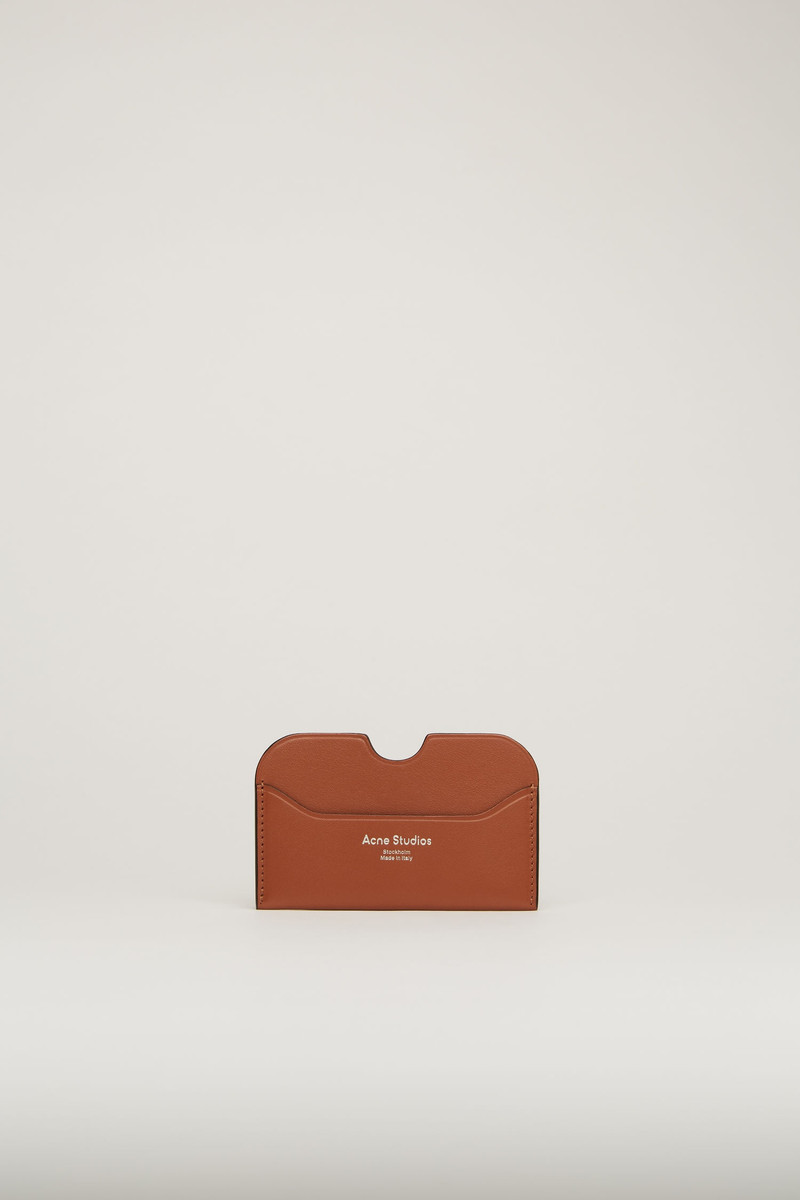Card holder  almond brown 1