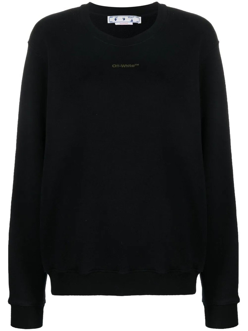 signature Arrows tie-dye crewneck 1
