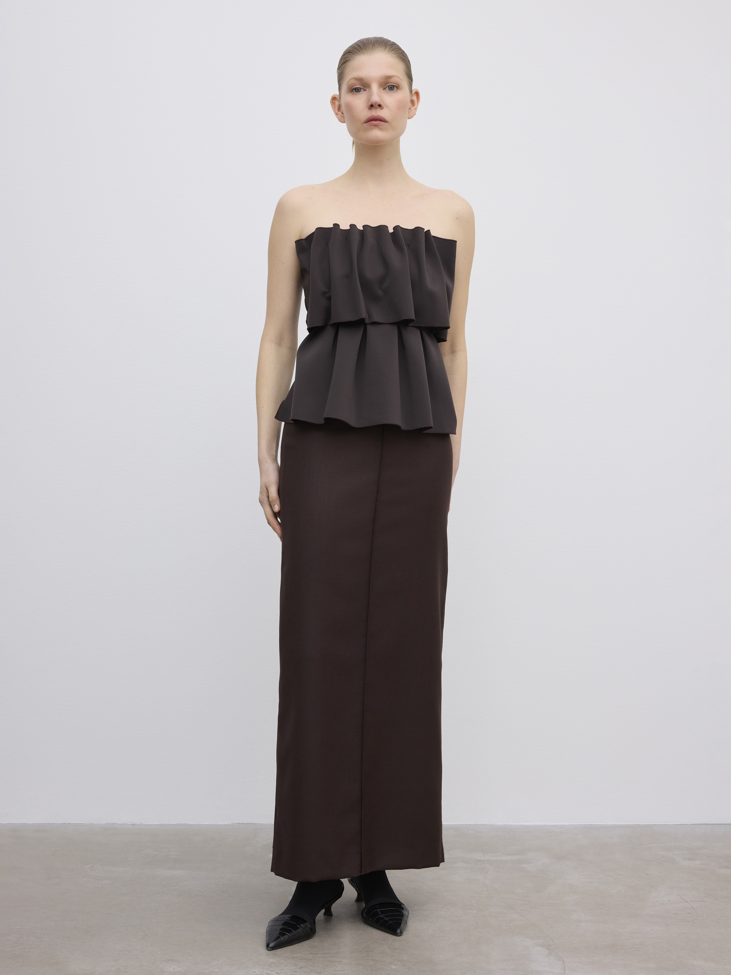 Sculpted Tube Top - 2