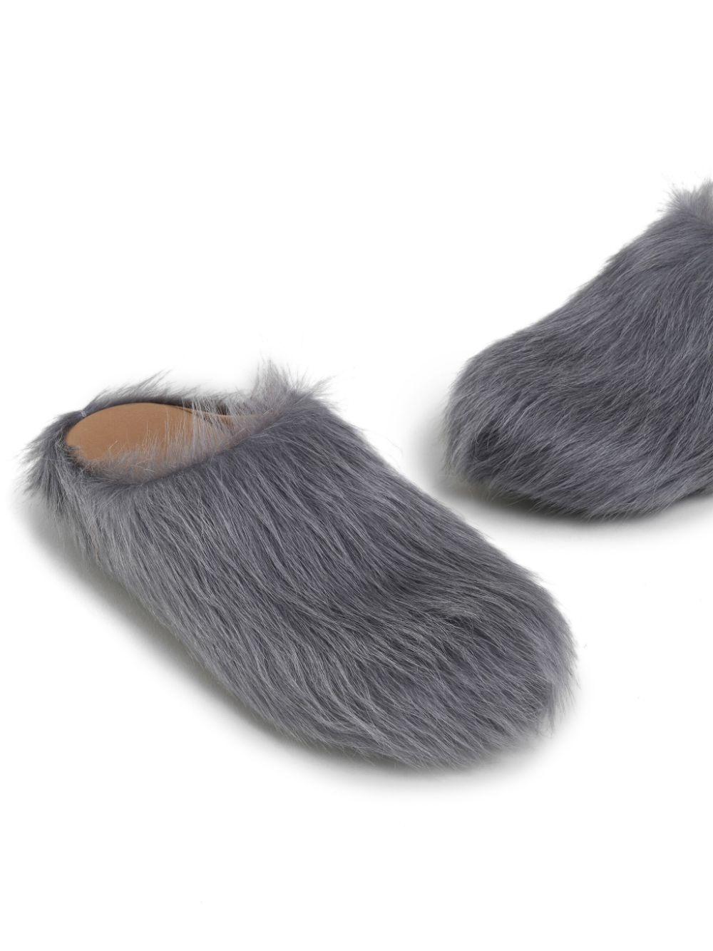 Fussbet Sabot calf-hair slippers - 5