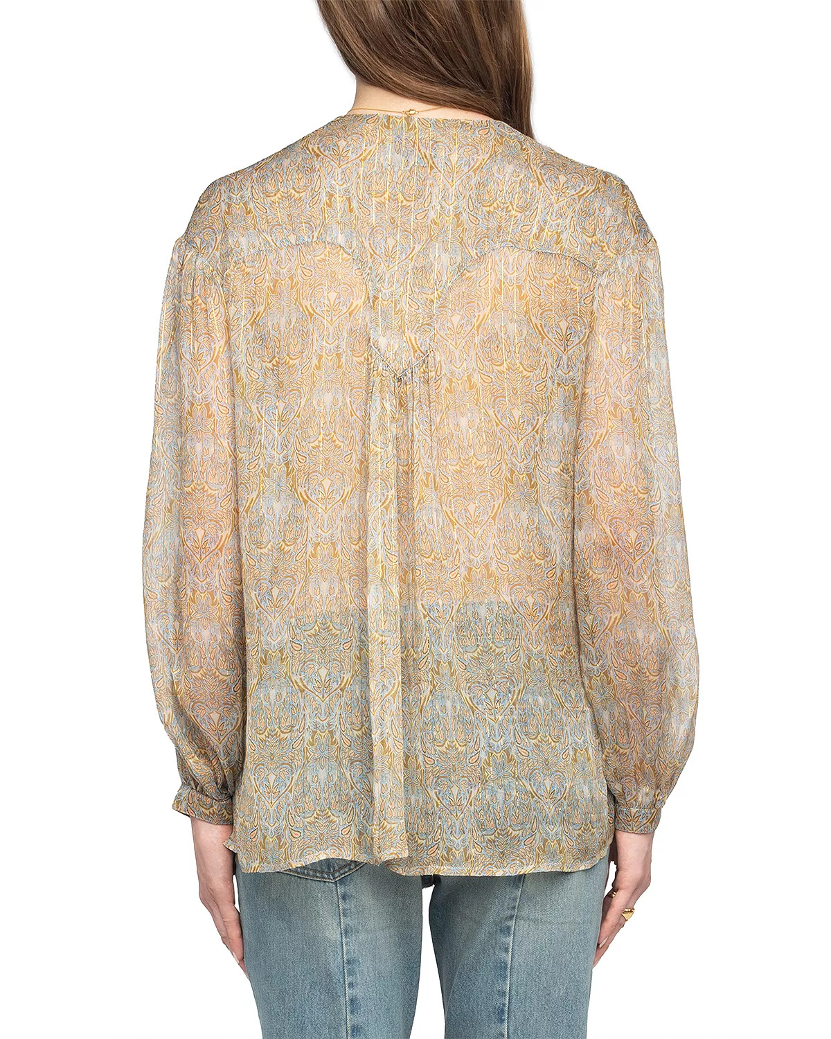 Tamela Mousseline Paisley Blouse - 3