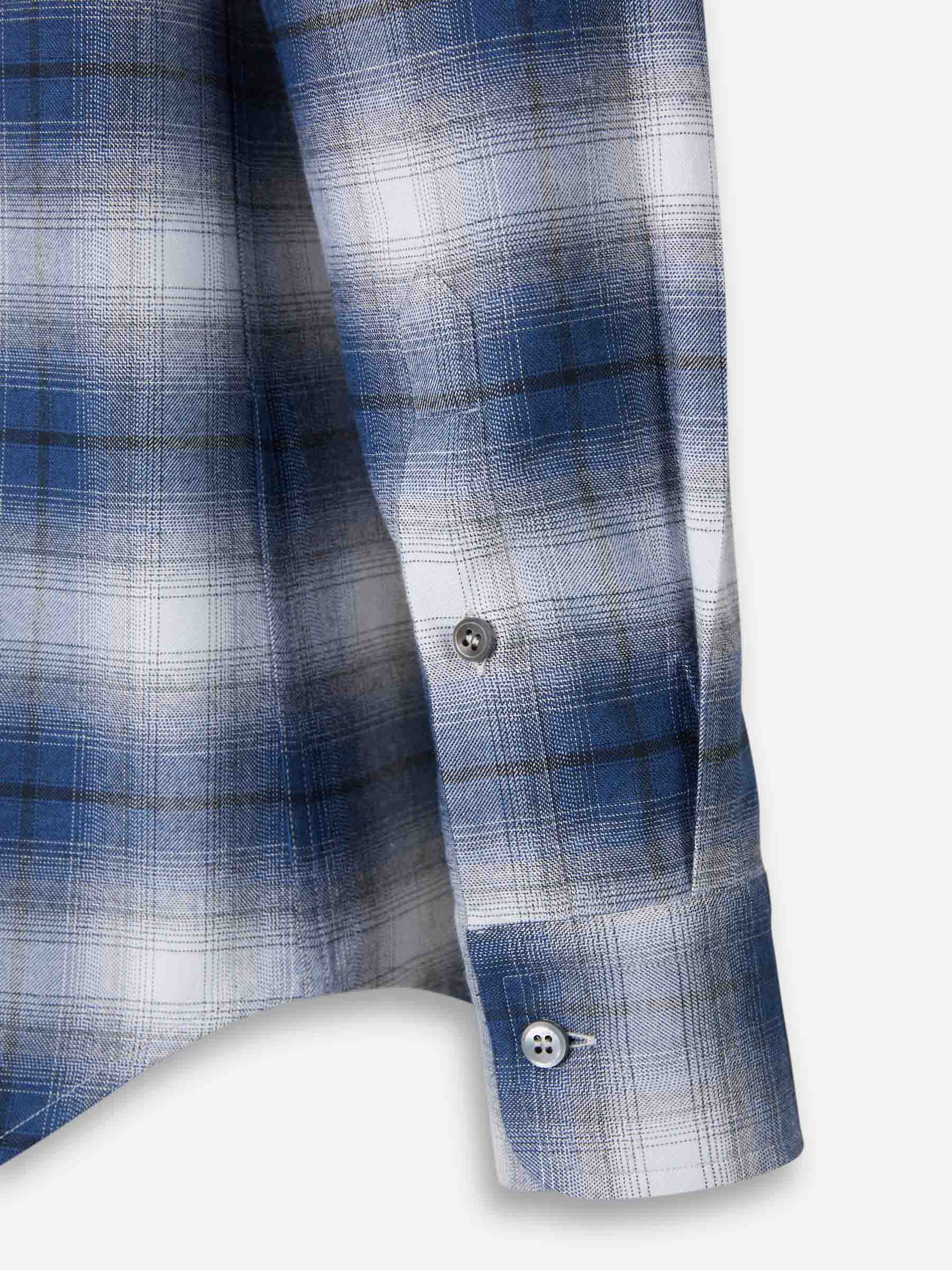 CHECKED COTTON SHIRT - 4