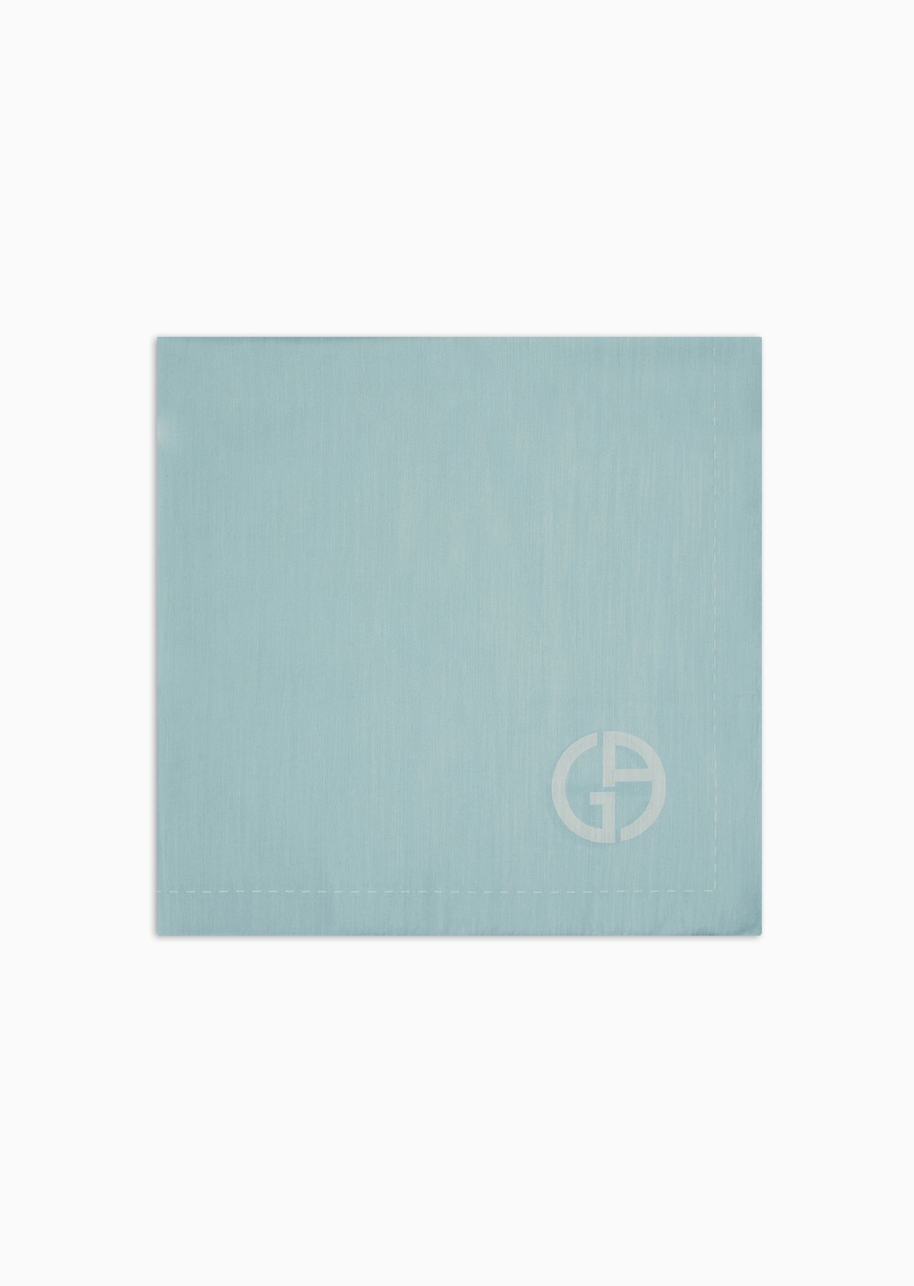 Wool and silk stole with all-over ASV monogram - 1