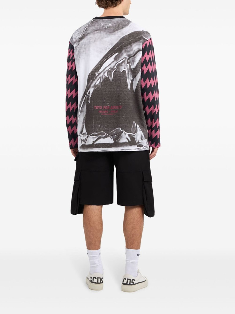 Dracula-print long sleeve t-shirt 3