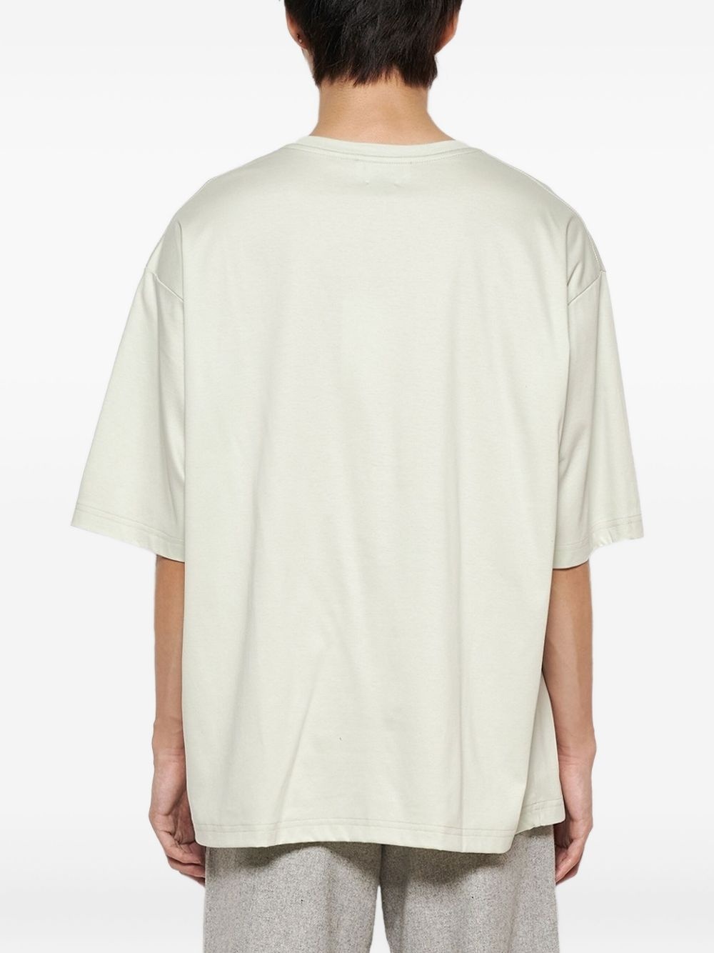 curb-embroidered T-shirt - 5