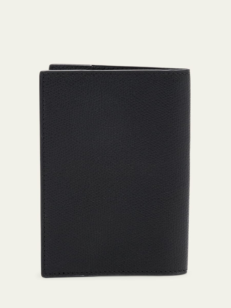Valextra Men's Leather Passport Cover outlook