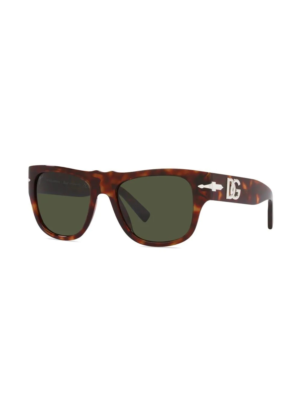 tortoiseshell rectangle-frame sunglasses - 2