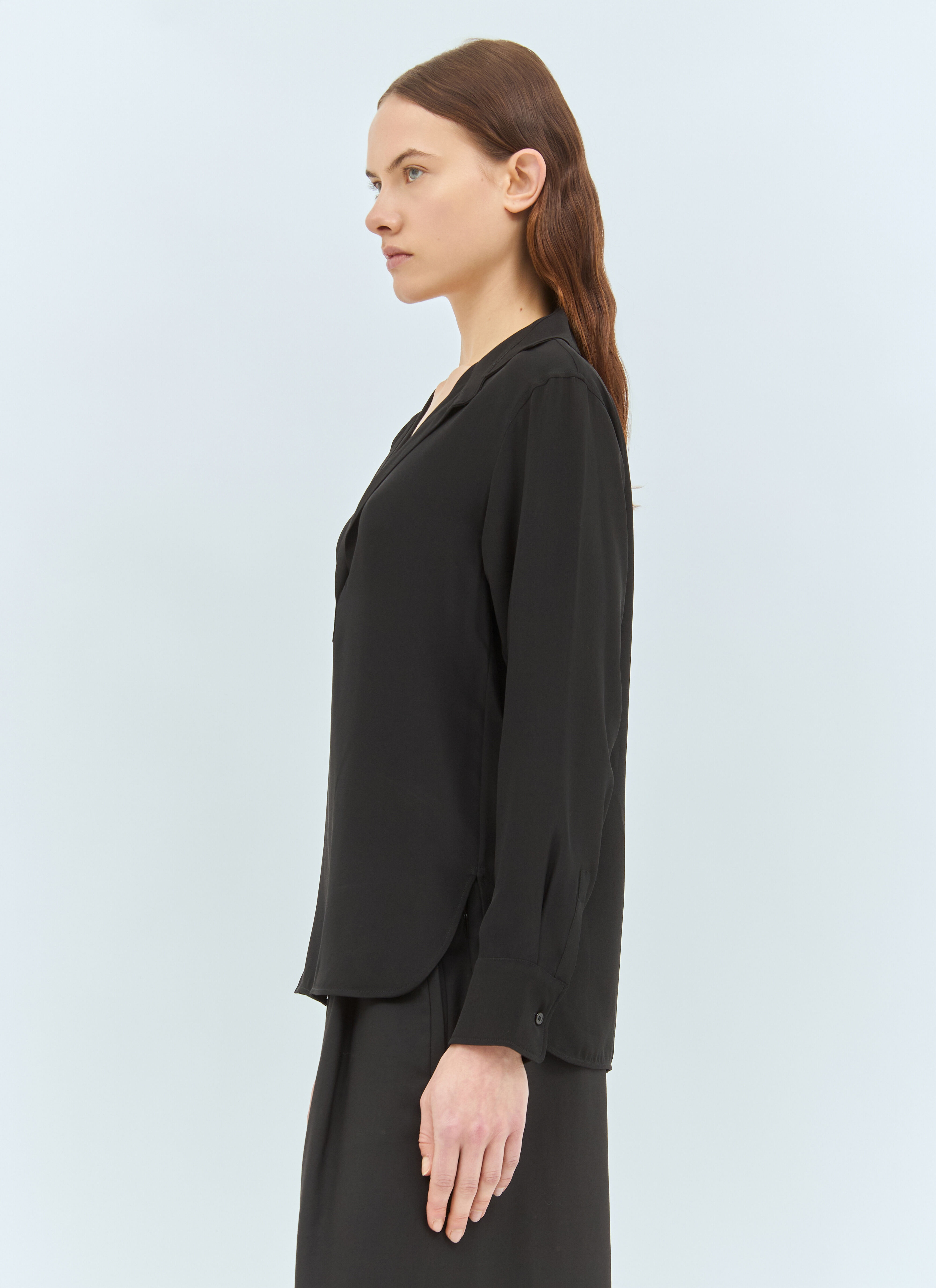 Silk Crêpe de Chine Shirt - 4