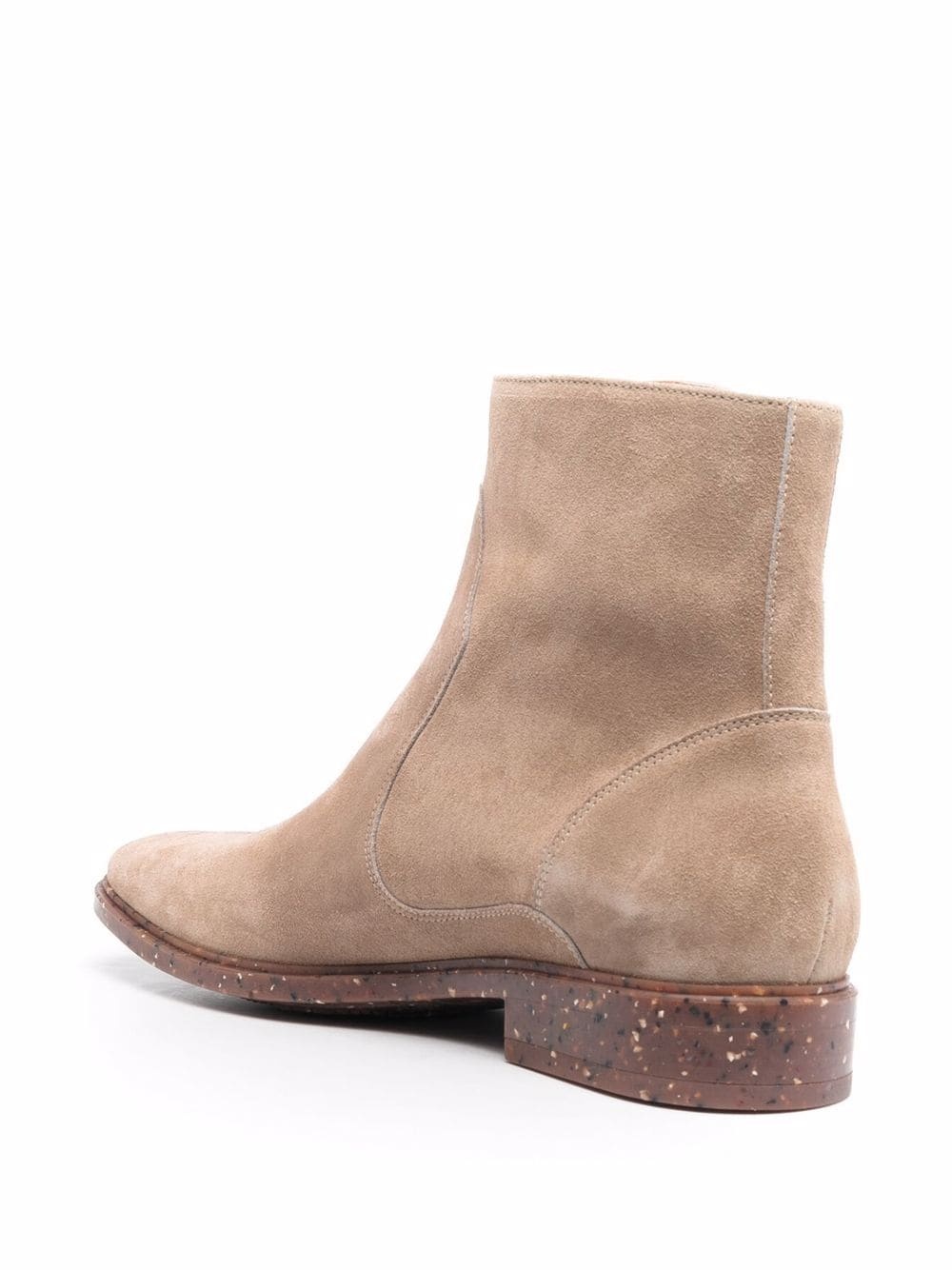 Paperclip suede ankle boots - 3