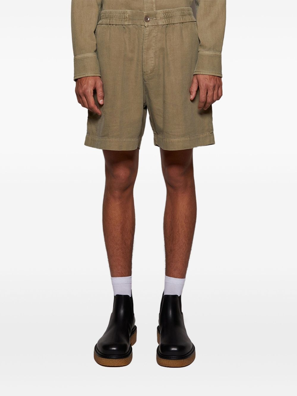 Early Dawn cropped shorts - 3