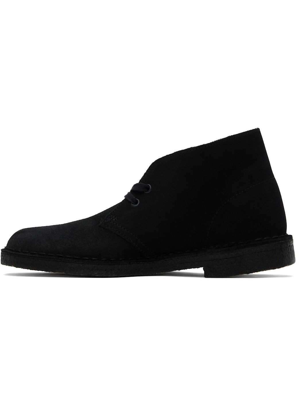Black Suede Desert Boots - 3