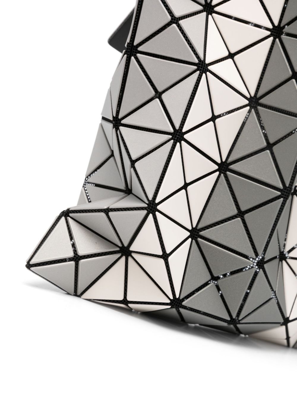 Lucent geometric-pattern shoulder bag - 4