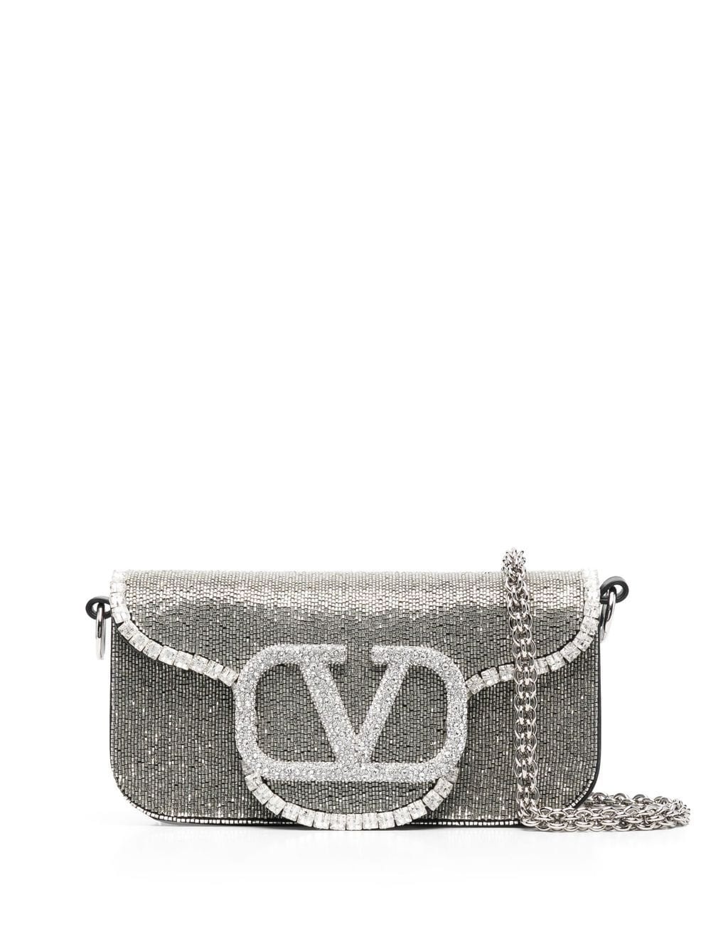 Locò embroidered small shoulder bag - 1