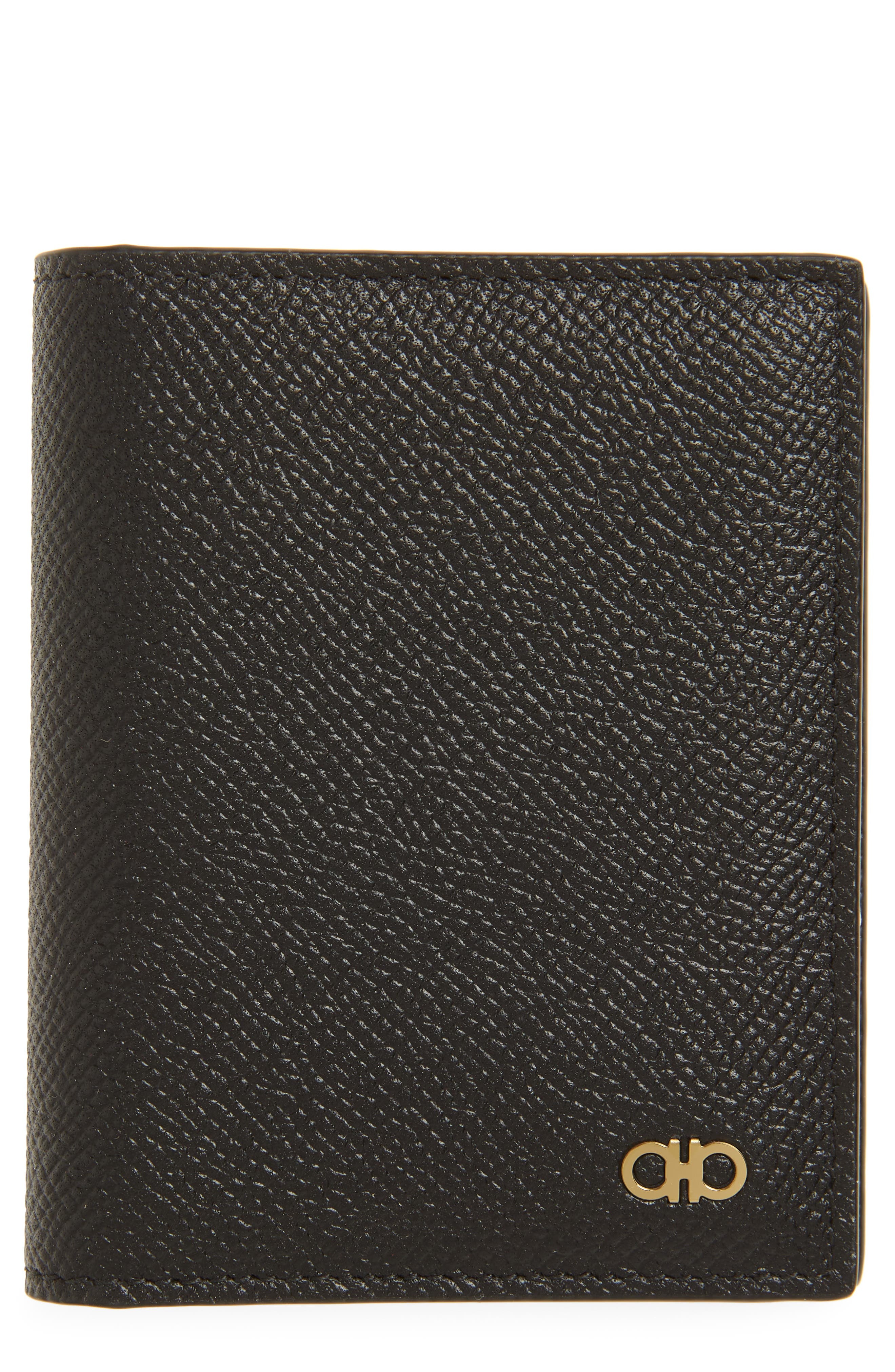 Double Gancio Tall Leather Wallet - 1