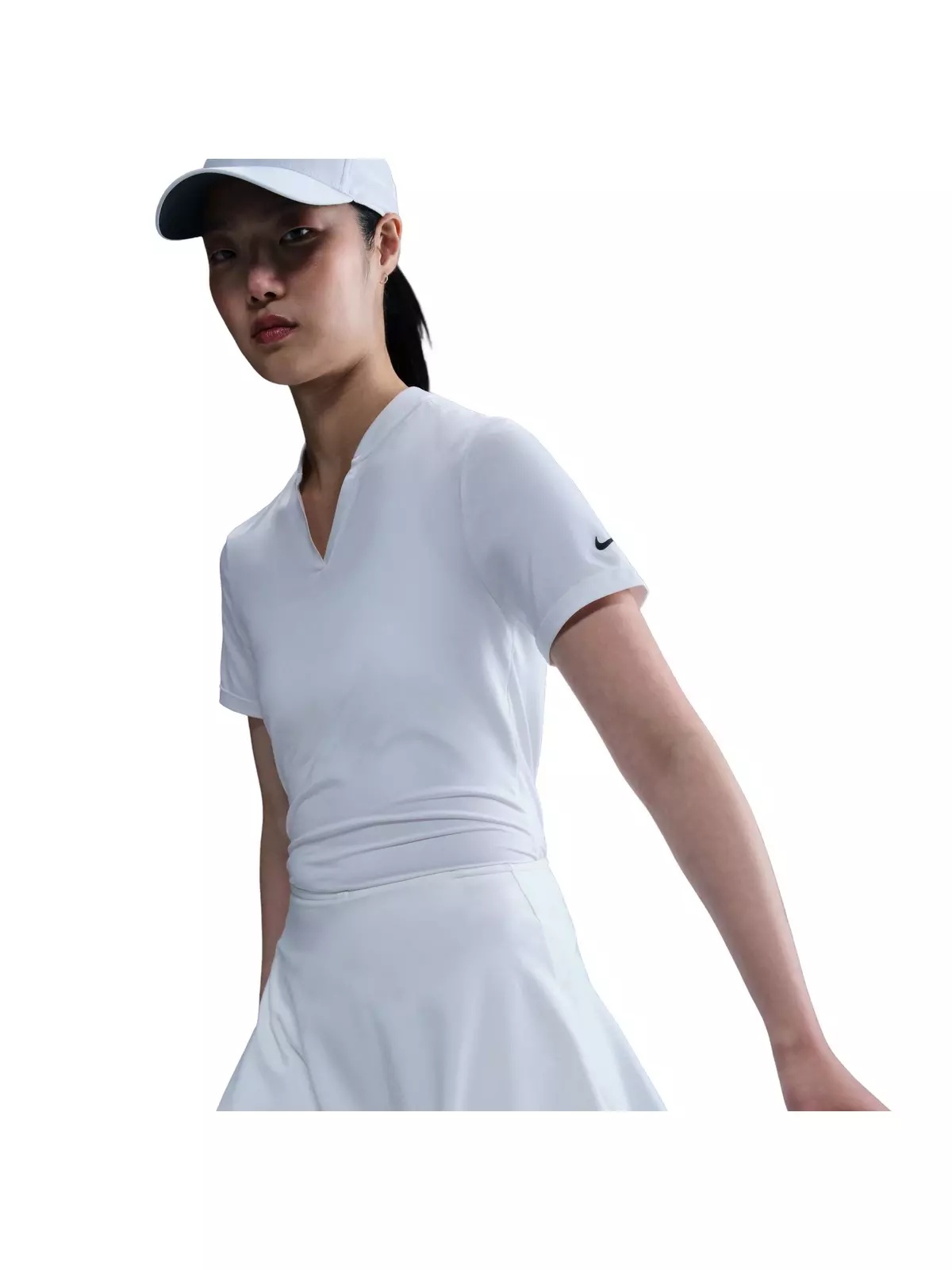 Women's Tour Dri-FIT Flouncy Golf Skirt -White - 5