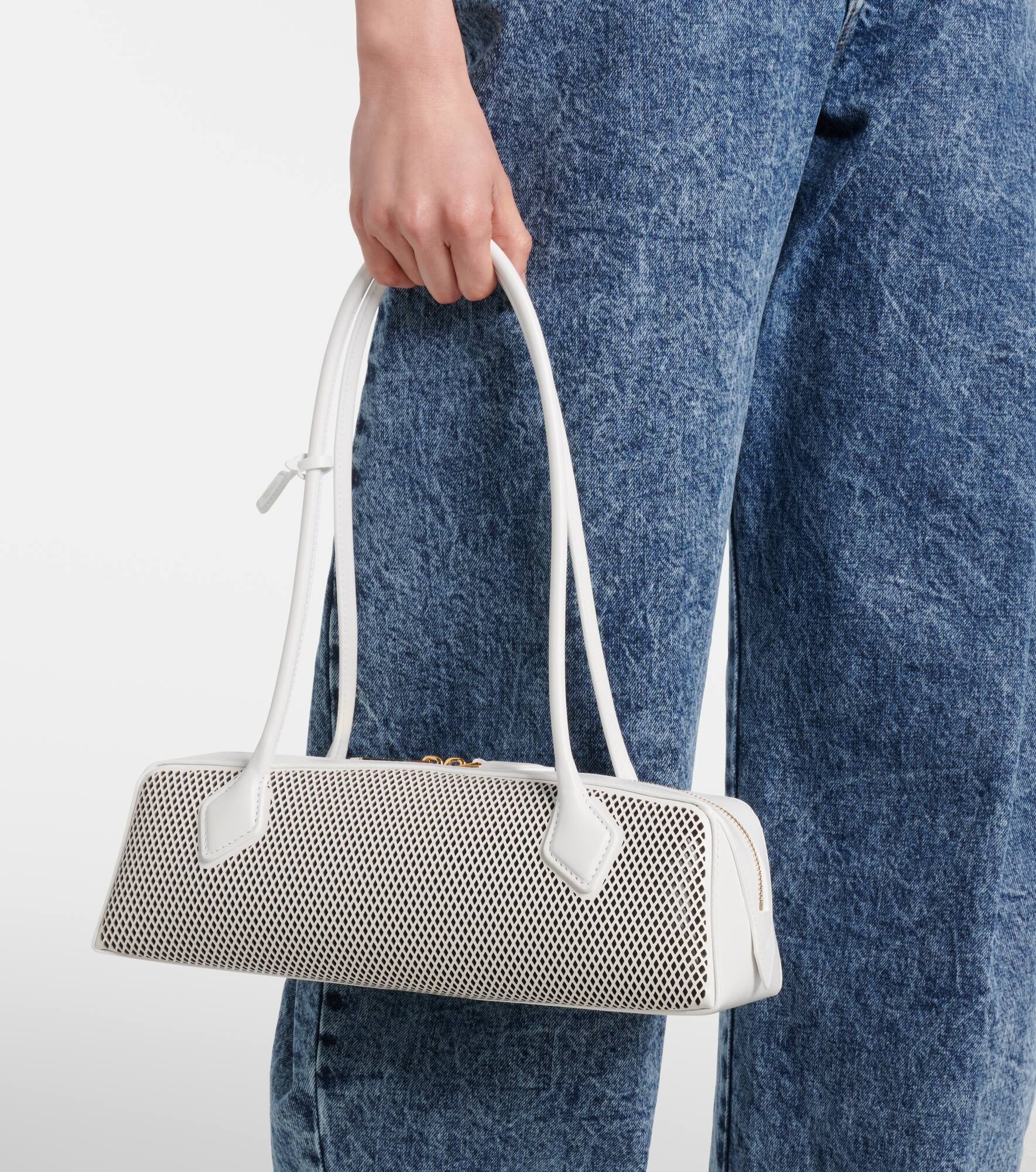 Le Teckel Medium leather shoulder bag - 2