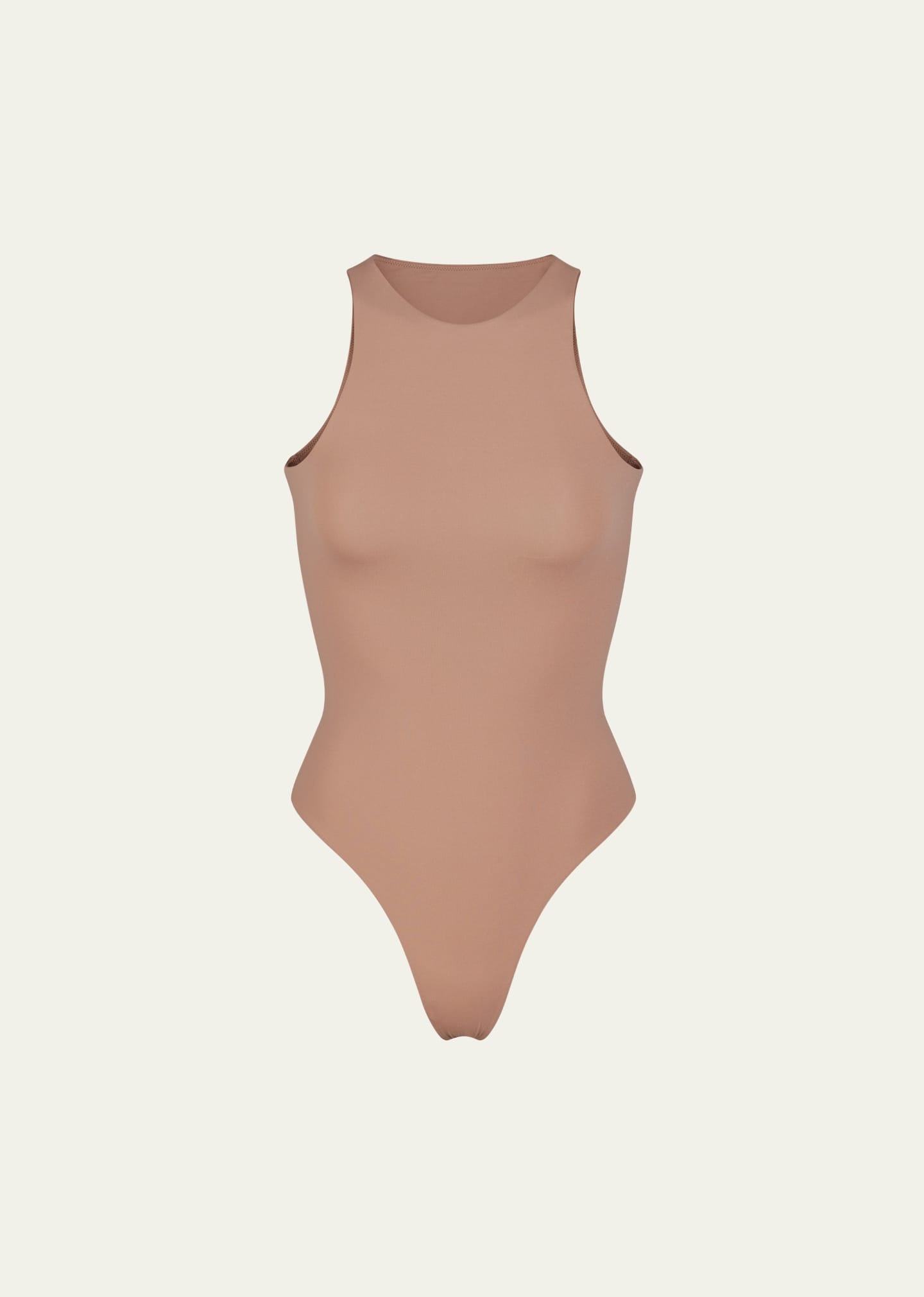 Fits Everybody High-Neck Thong Bodysuit - 1