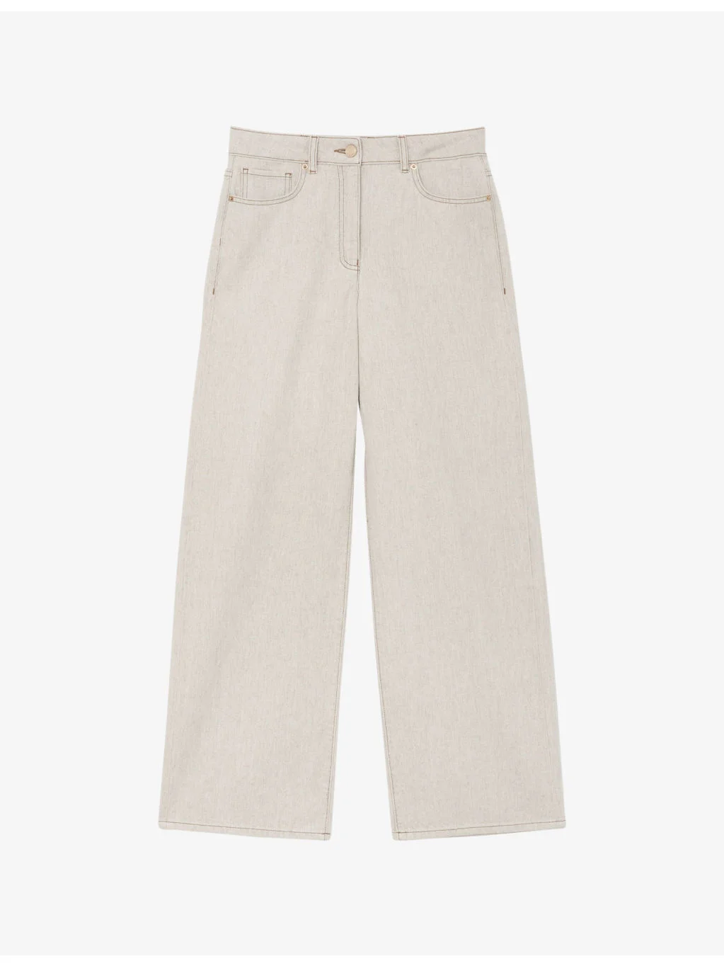 Febe Wide-Leg High-Rise Jeans - 1
