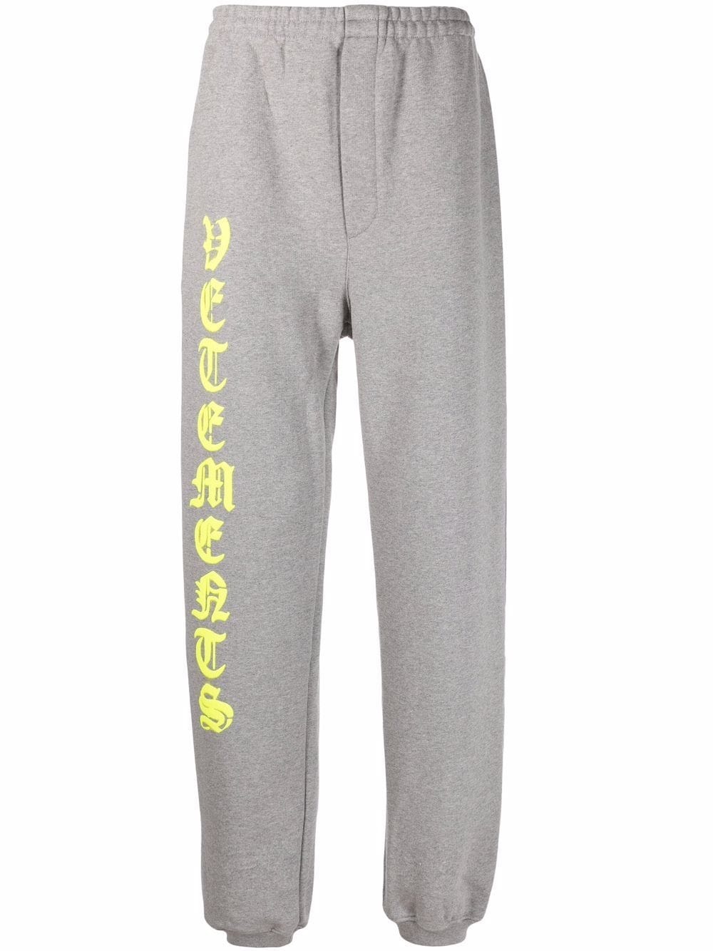 logo-print track pants - 1