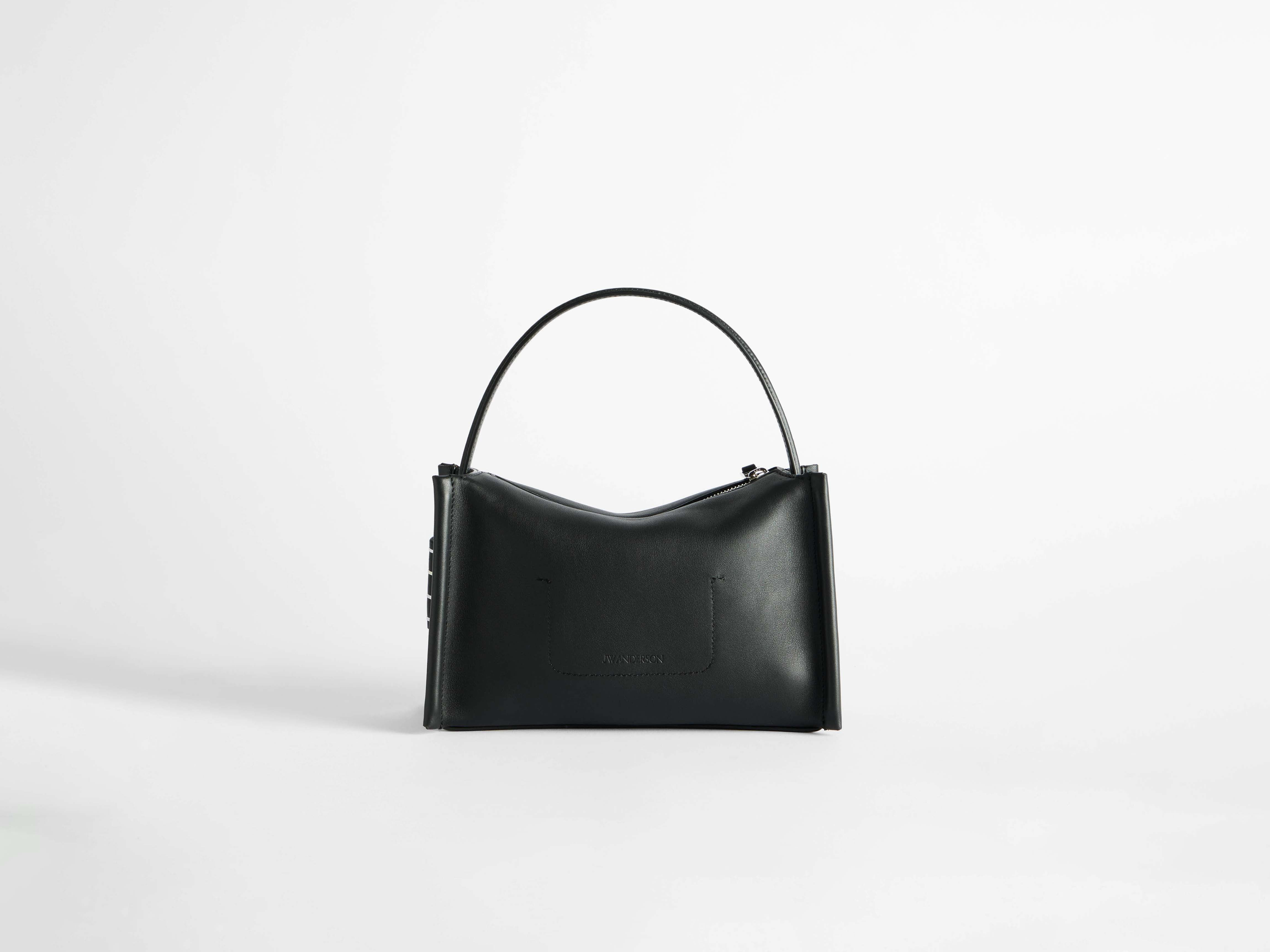 LOAFER BAG IN BLACK LEATHER - 5