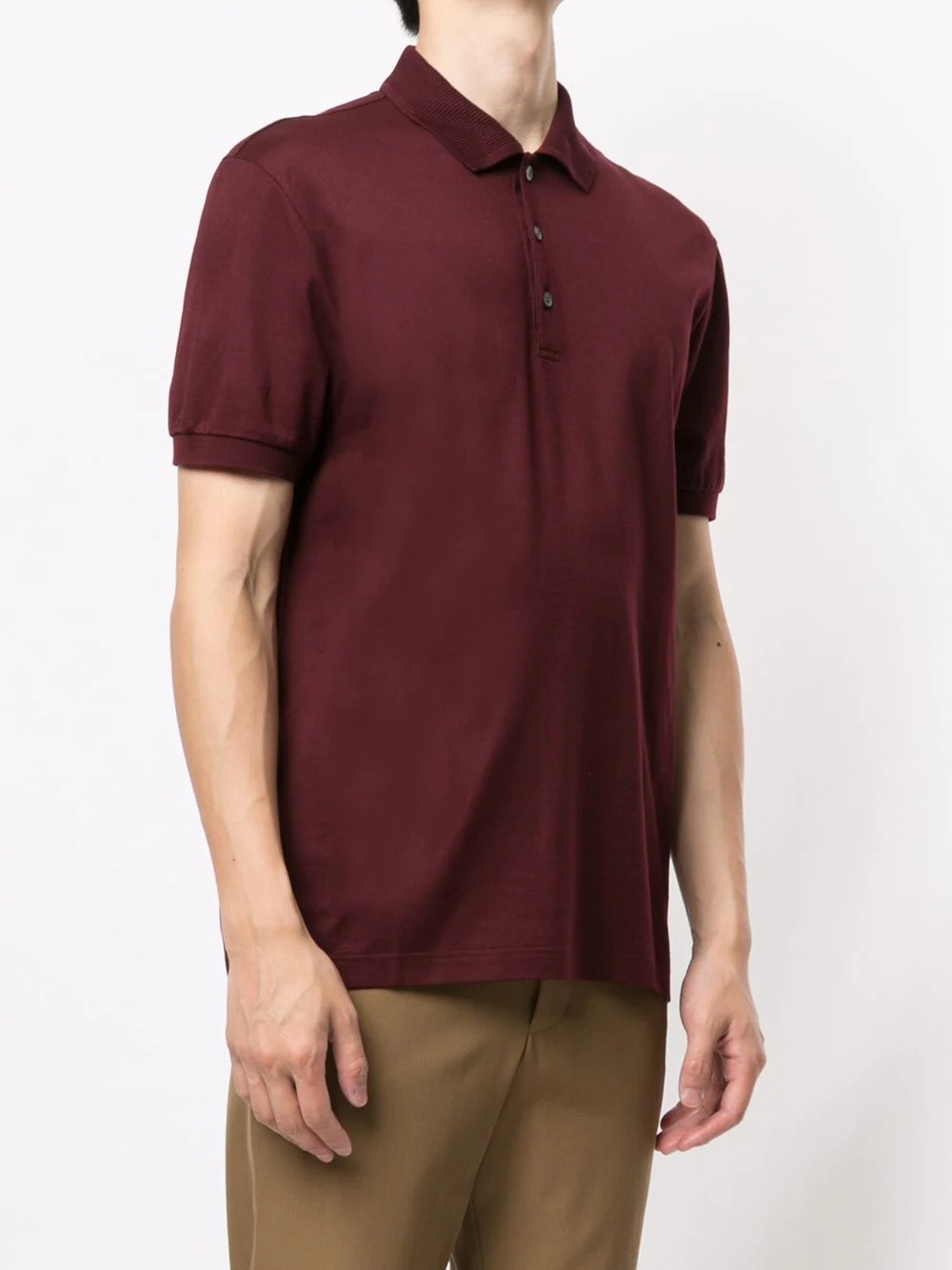 cotton polo shirt - 3