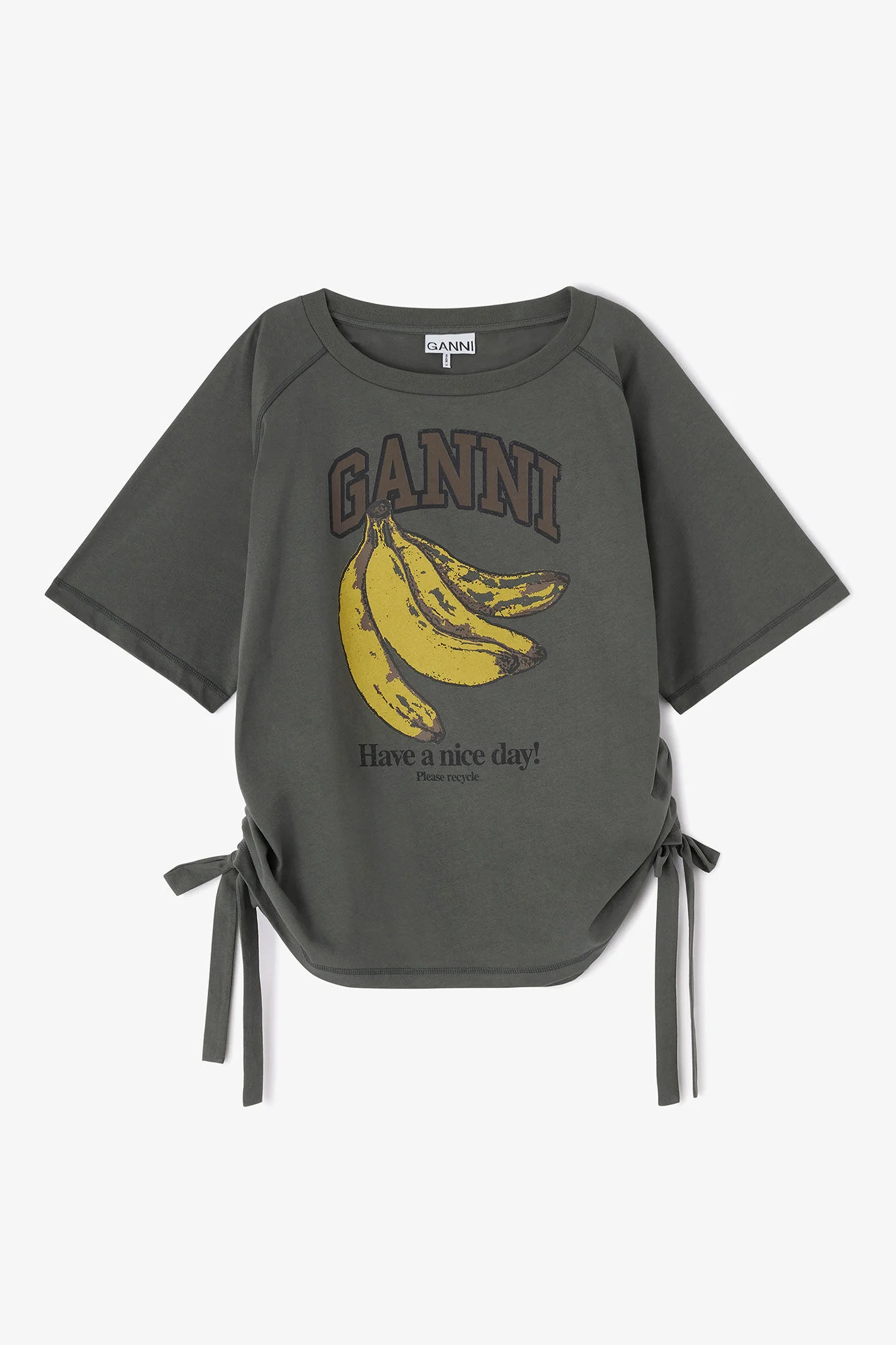 GREY BANANA T-SHIRT - 1
