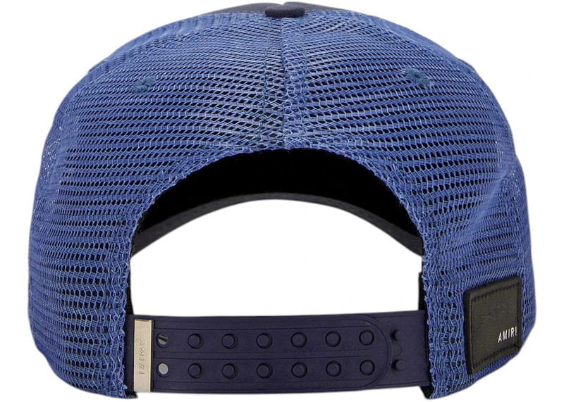 AMIRI MA Trucker Hat Navy Blue/White 3