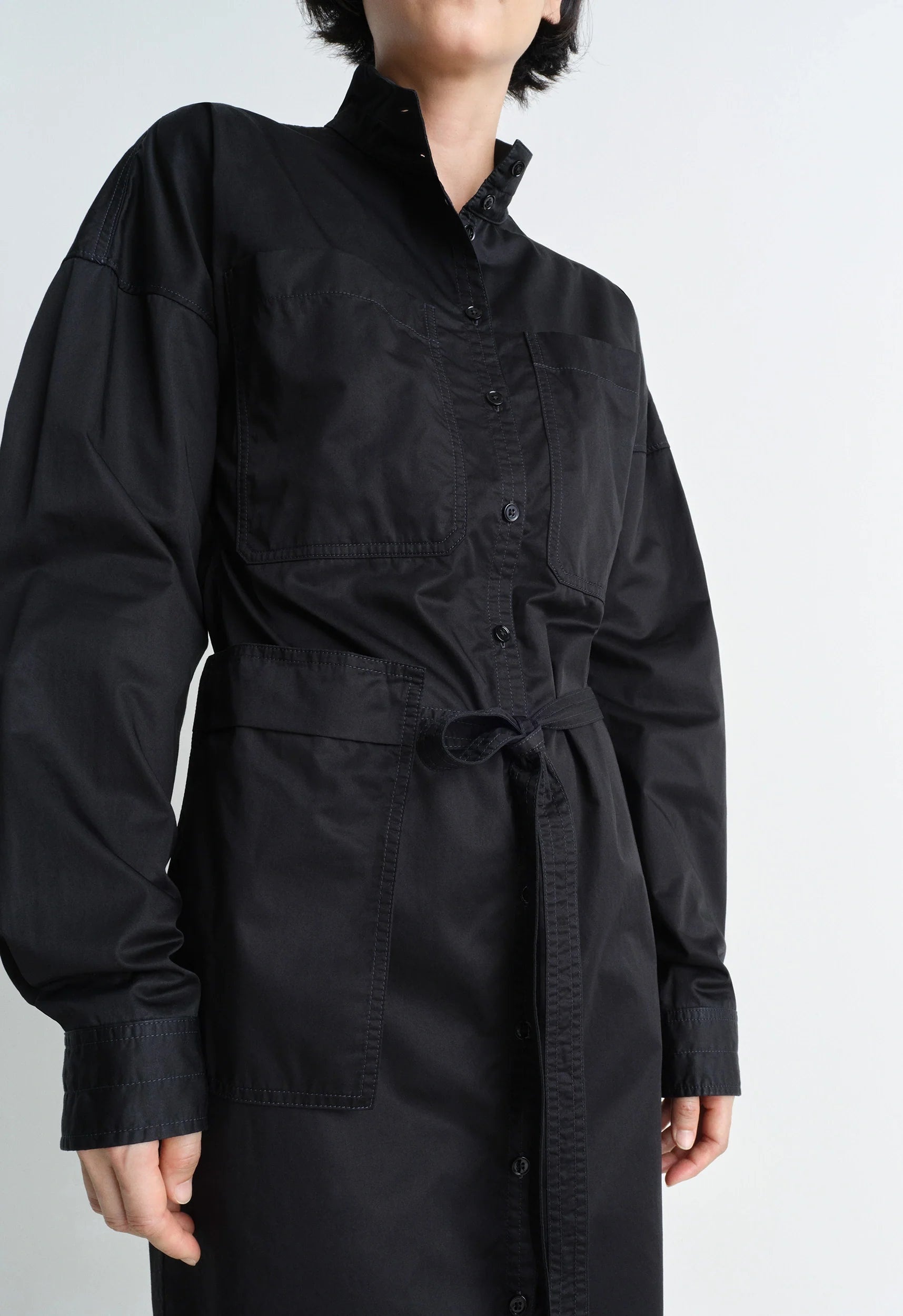 LONG SHIRT DRESS - 3