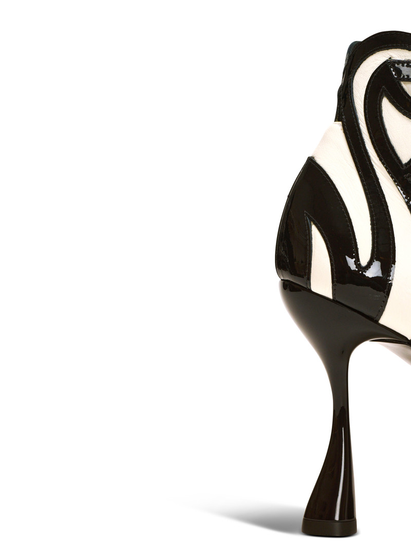 Eden sandals in two-tone leather 6