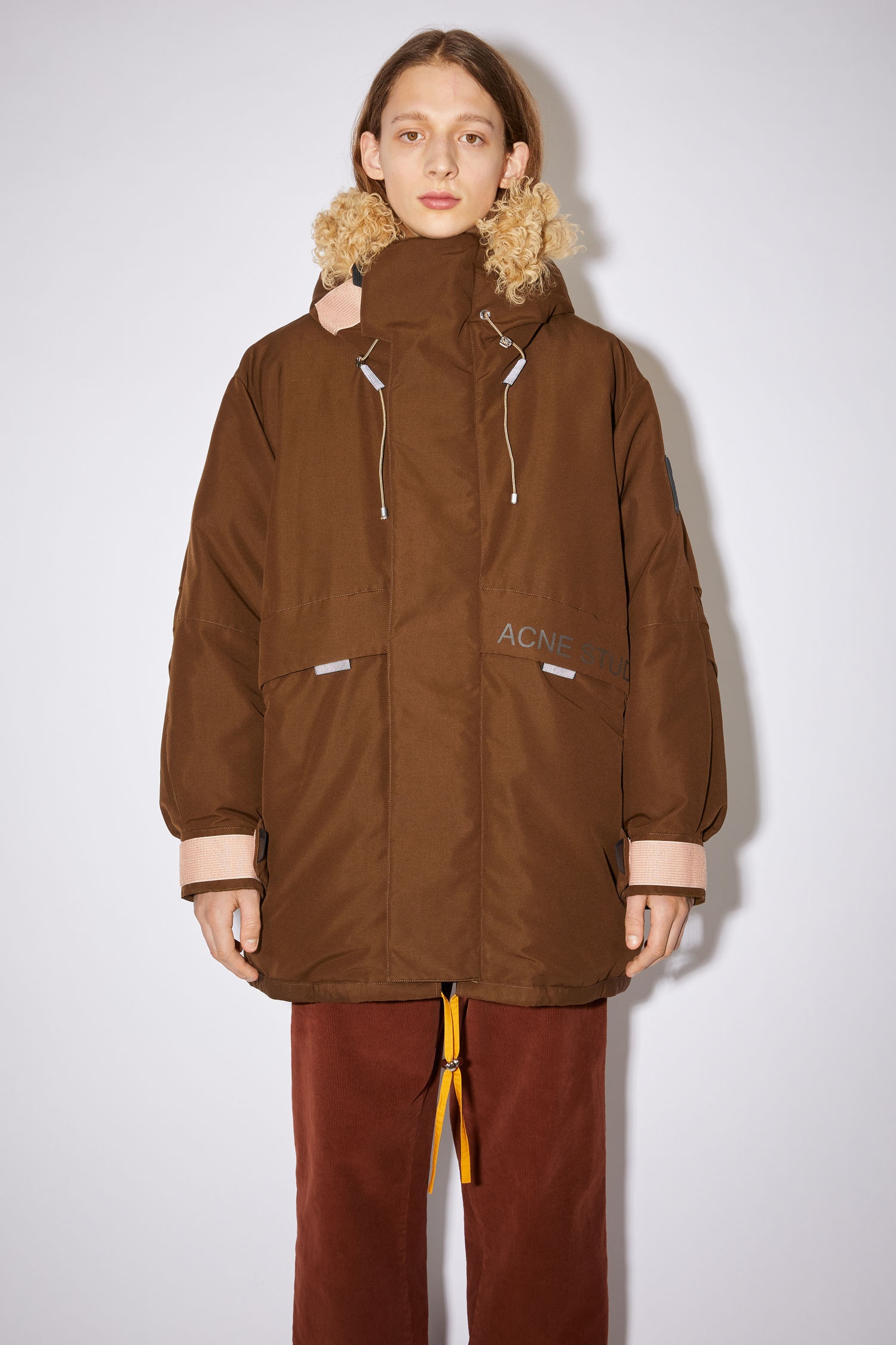 Down-filled jacket - Chocolate brown - 6