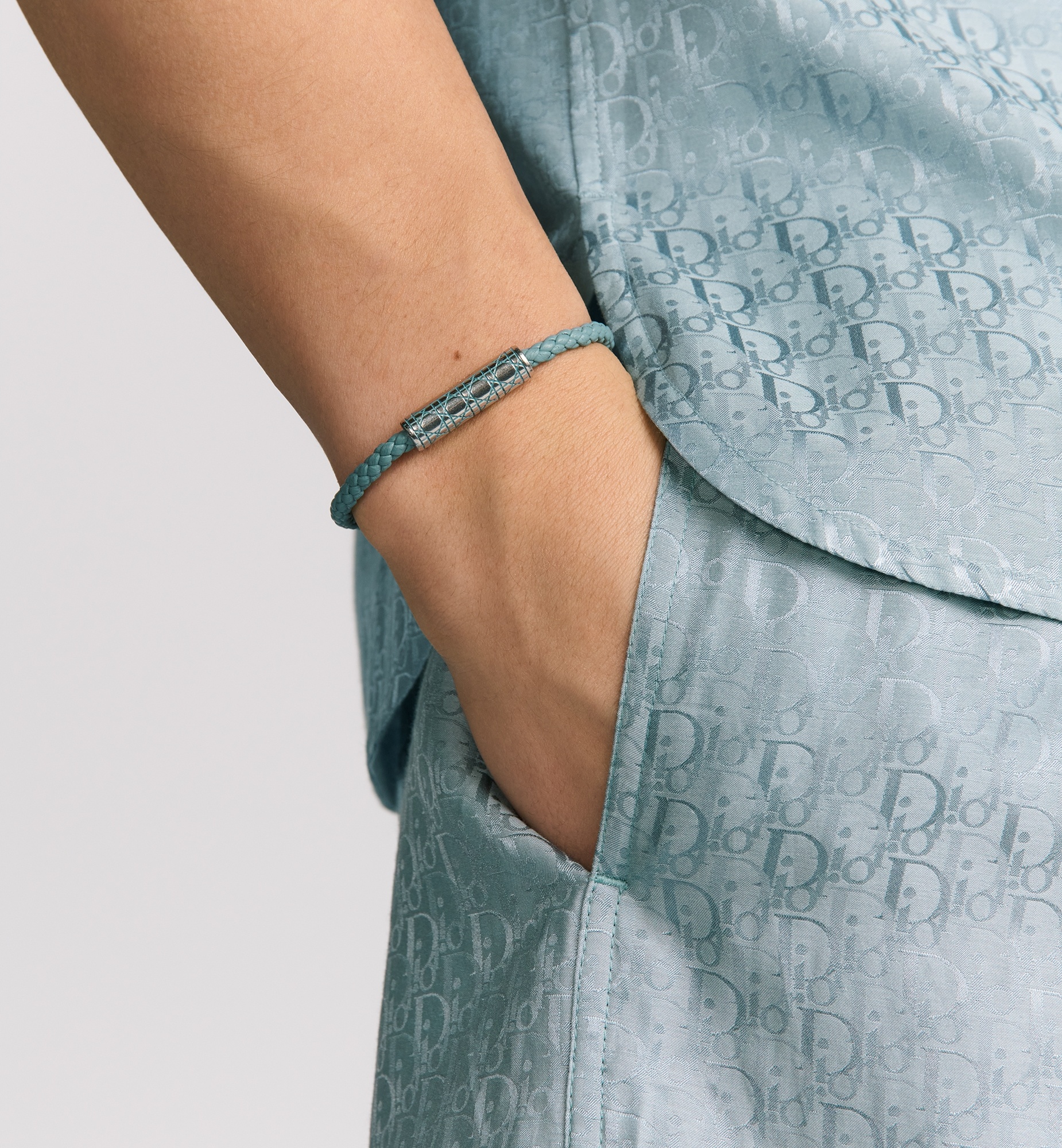 Cannage Braided Leather Bracelet - 2