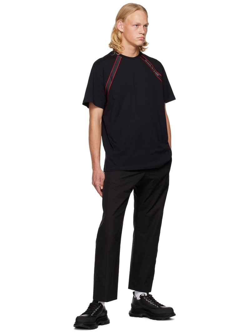 Alexander McQueen Black Selvedge Tape T-Shirt outlook