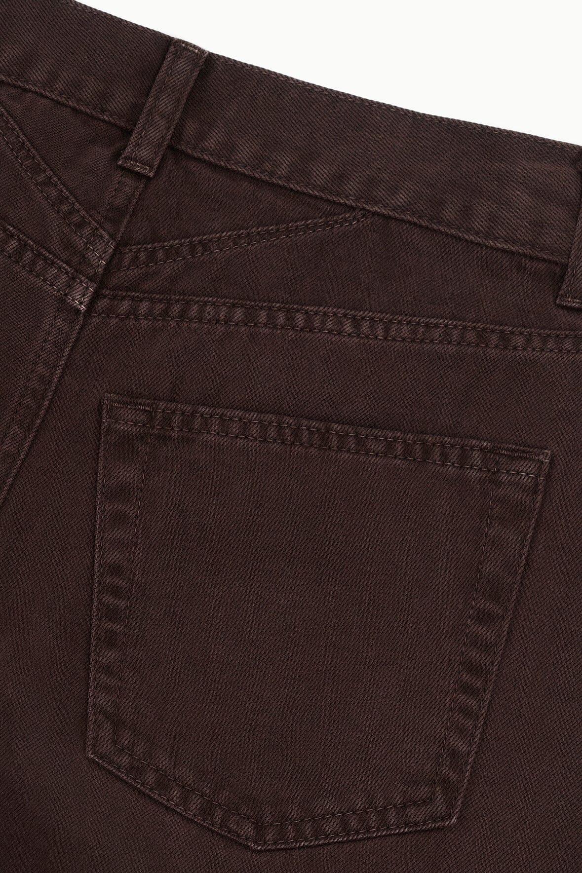 STAUD TEDDY STRAIGHT JEAN EARTH - 10