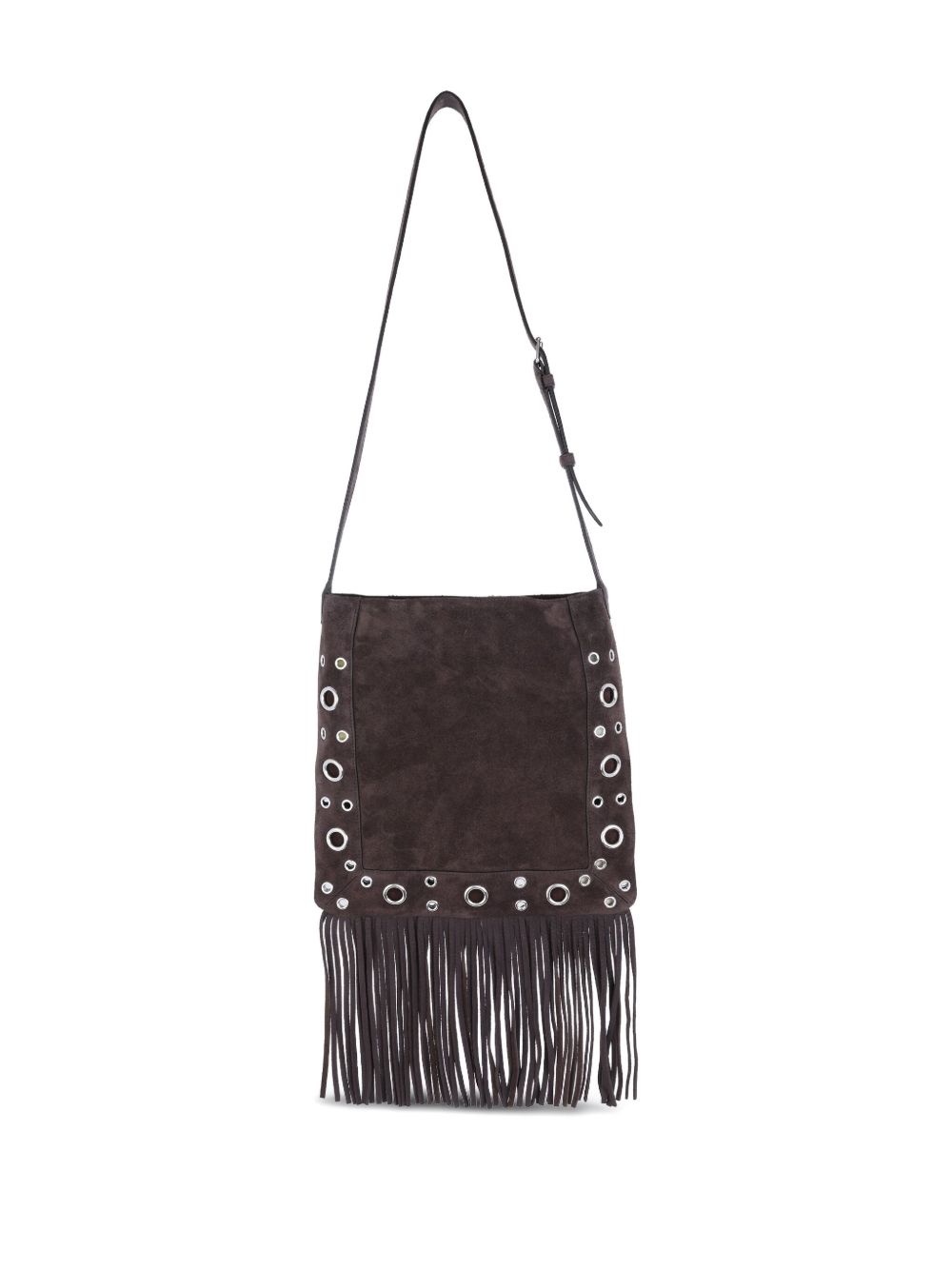 fringe-detailing shoulder bag - 2
