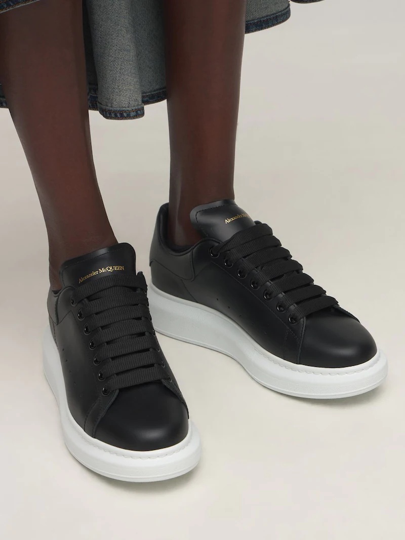 45MM LEATHER SNEAKERS - 3