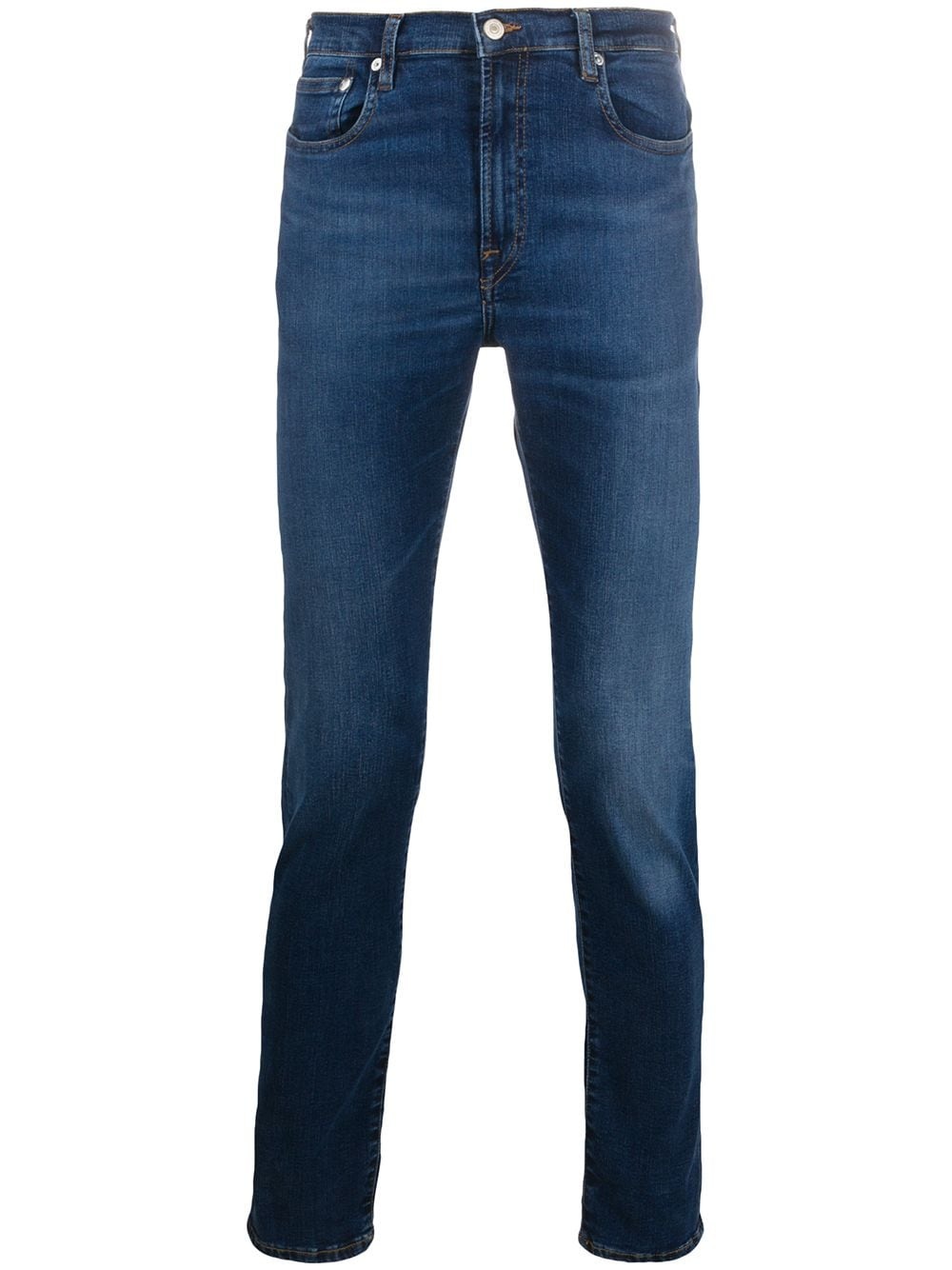 mid-rise slim fit jeans - 1