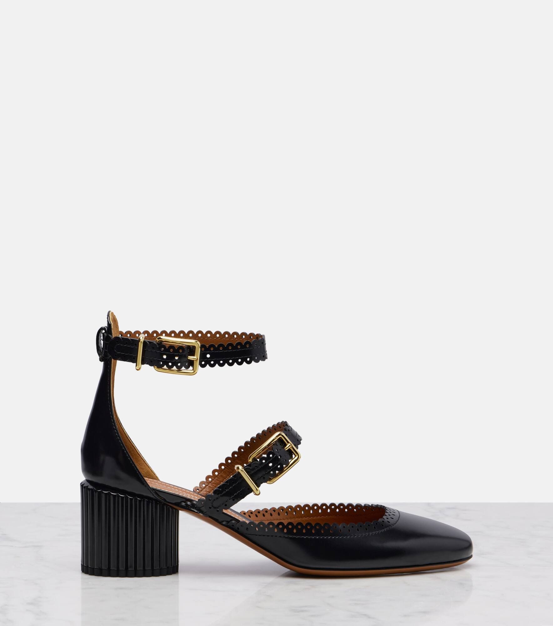 Eddie 55 leather Mary Jane pumps - 4