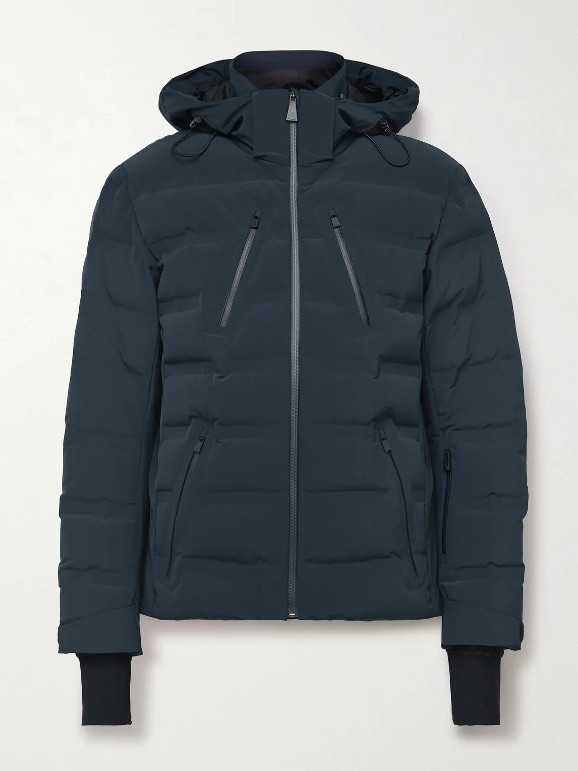 Nuke Suit Quilted Hooded Down Ski Jacket - 1