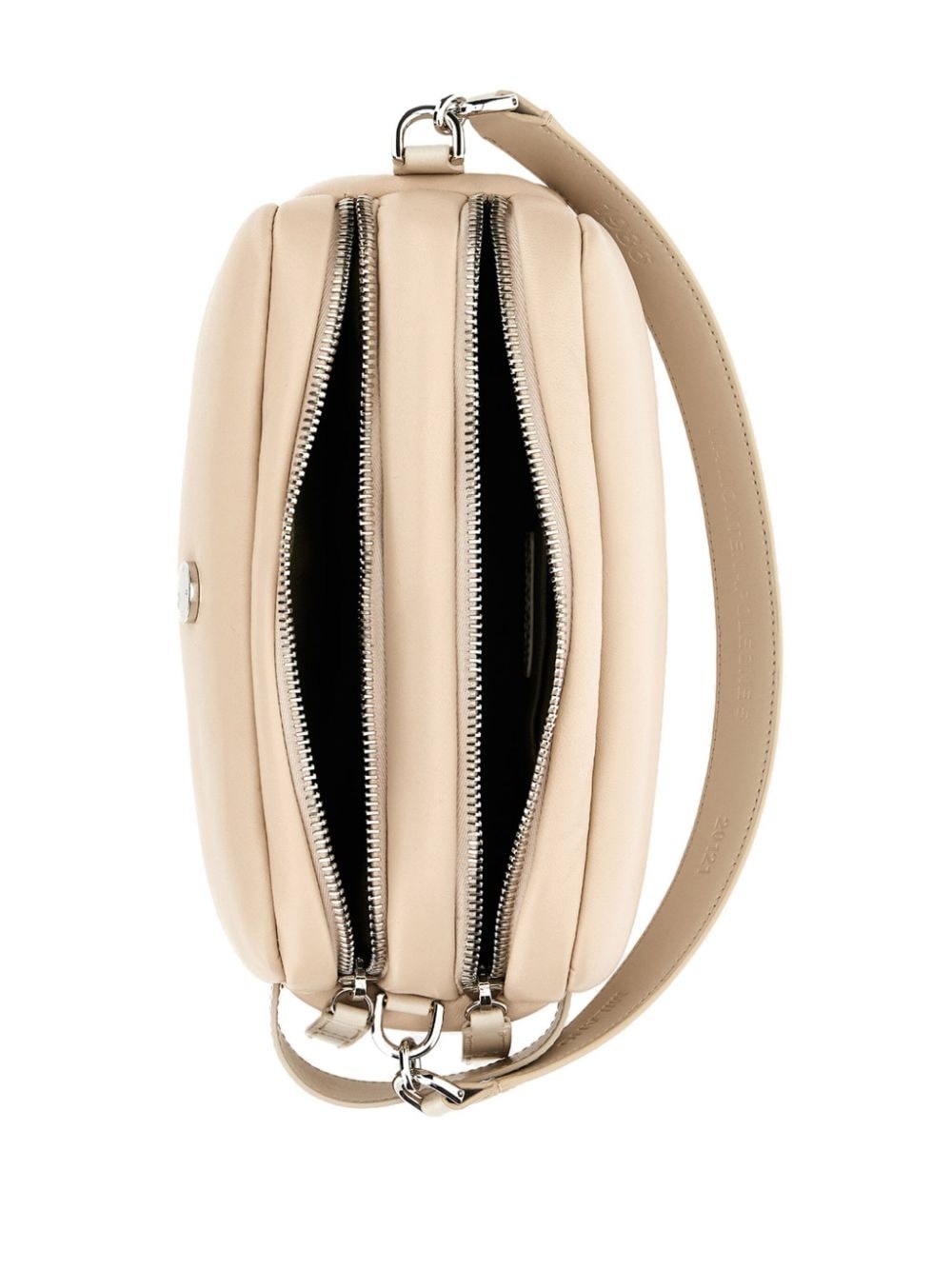 Doppia leather shoulder bag - 5
