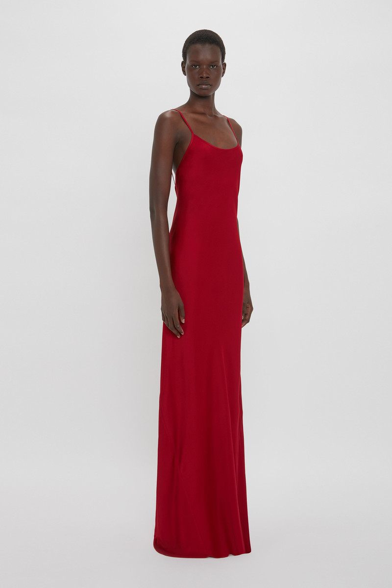 poppy colored bridesmaid dresses Poppy Strapless Chiffon Bridesmaid Dress