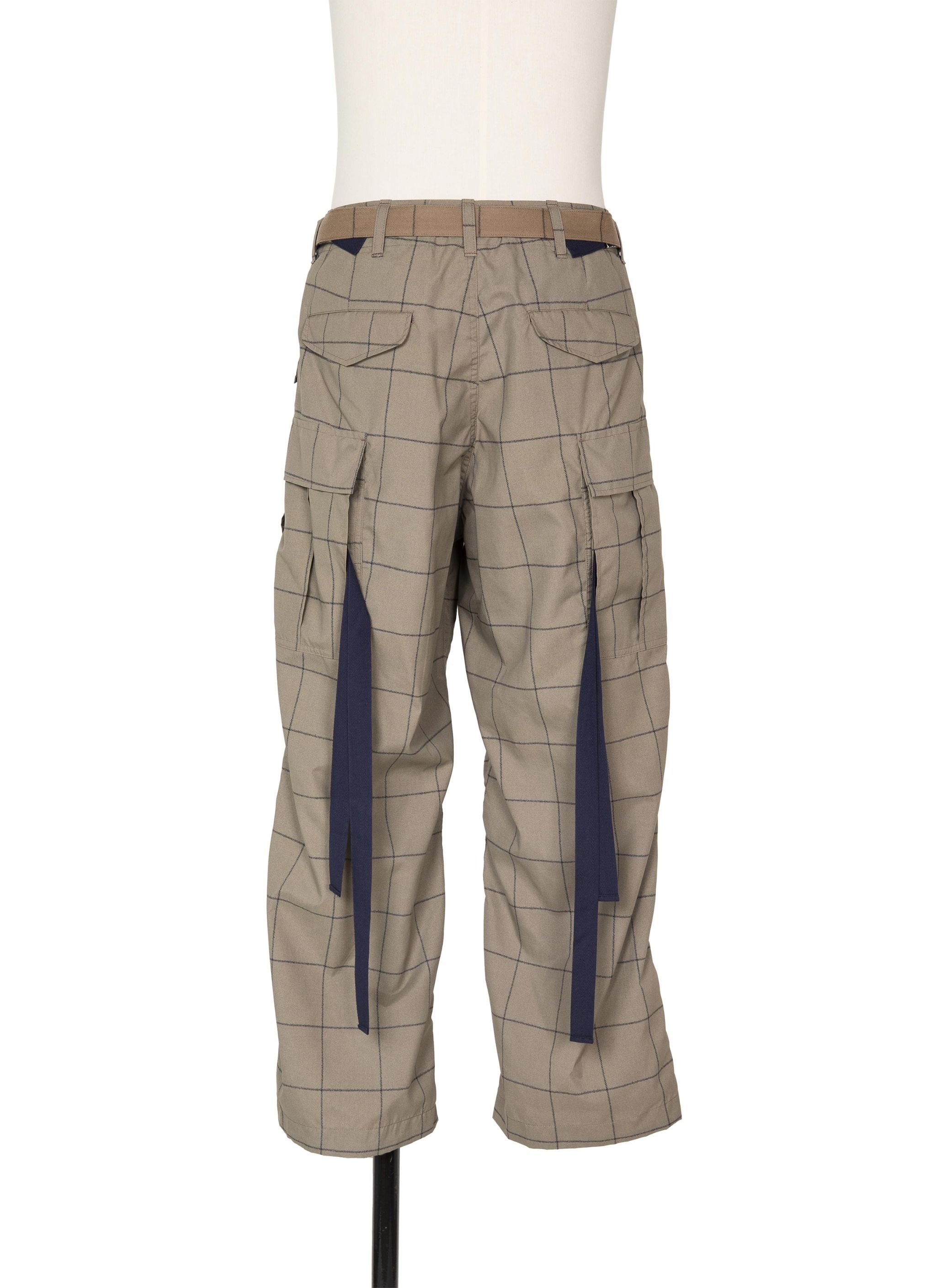 Windowpane Pants - 3
