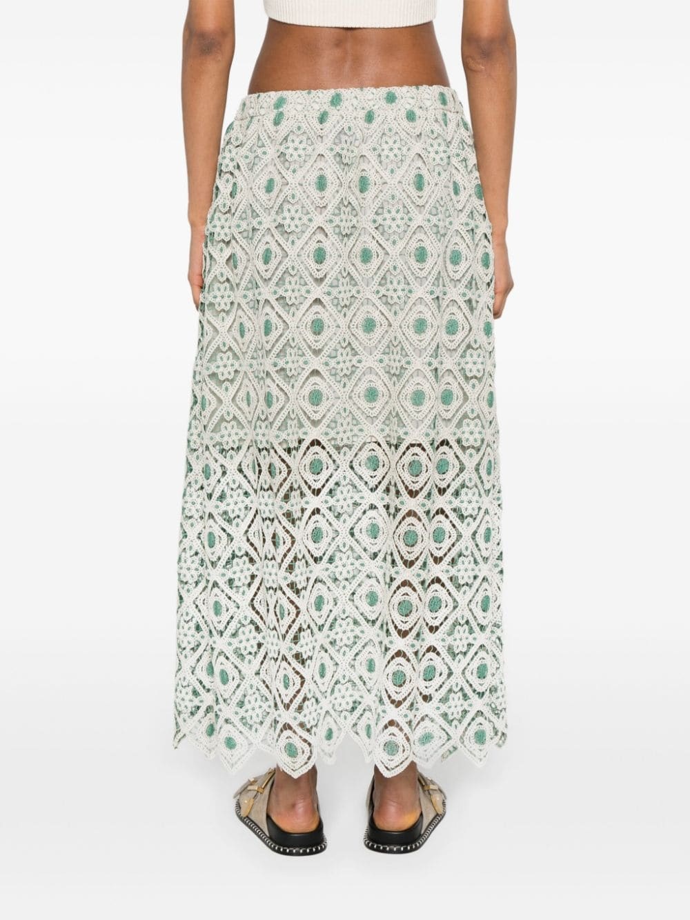 macramÃ© midi skirt - 4