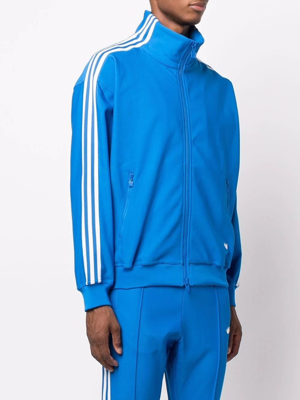 side-stripe zip-up track jacket - 3