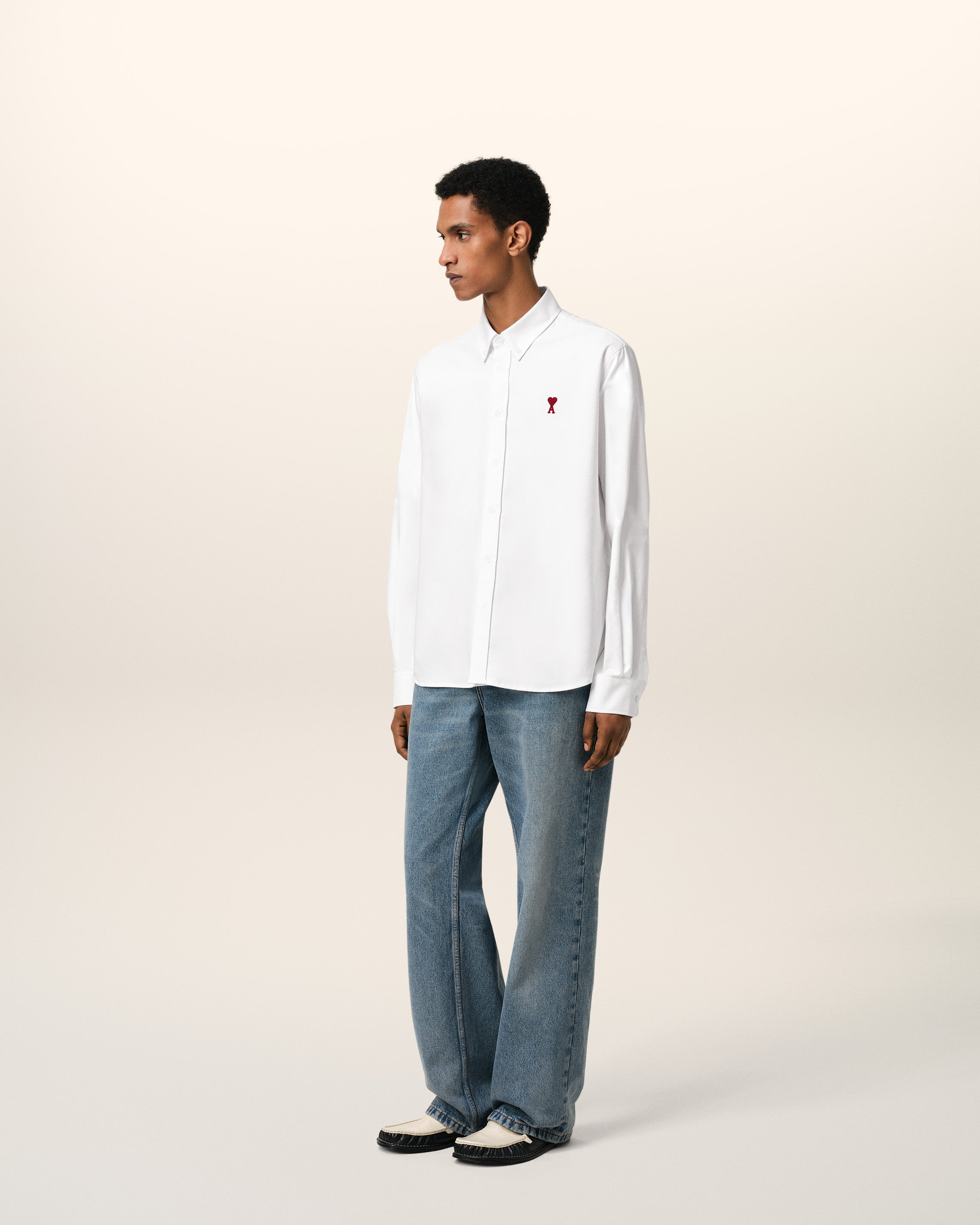 BUTTON-DOWN AMI DE COEUR SHIRT - 6