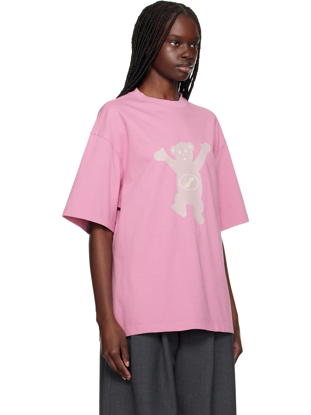 Pink Teddy Logo T-shirt - 2