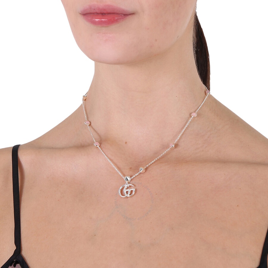 Gucci Double G mother of pearl necklace - 2