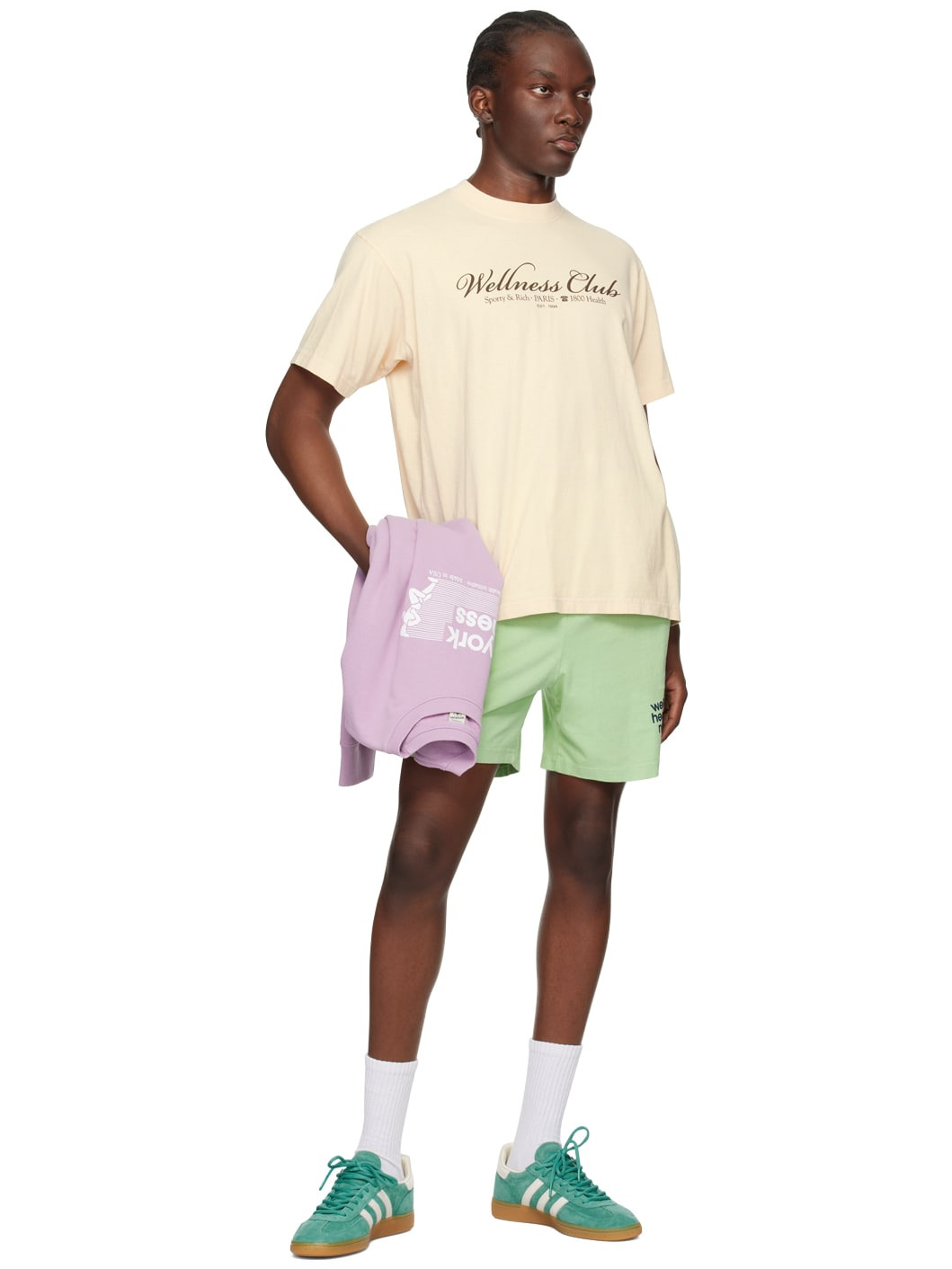 Green USA Health Club Shorts - 4