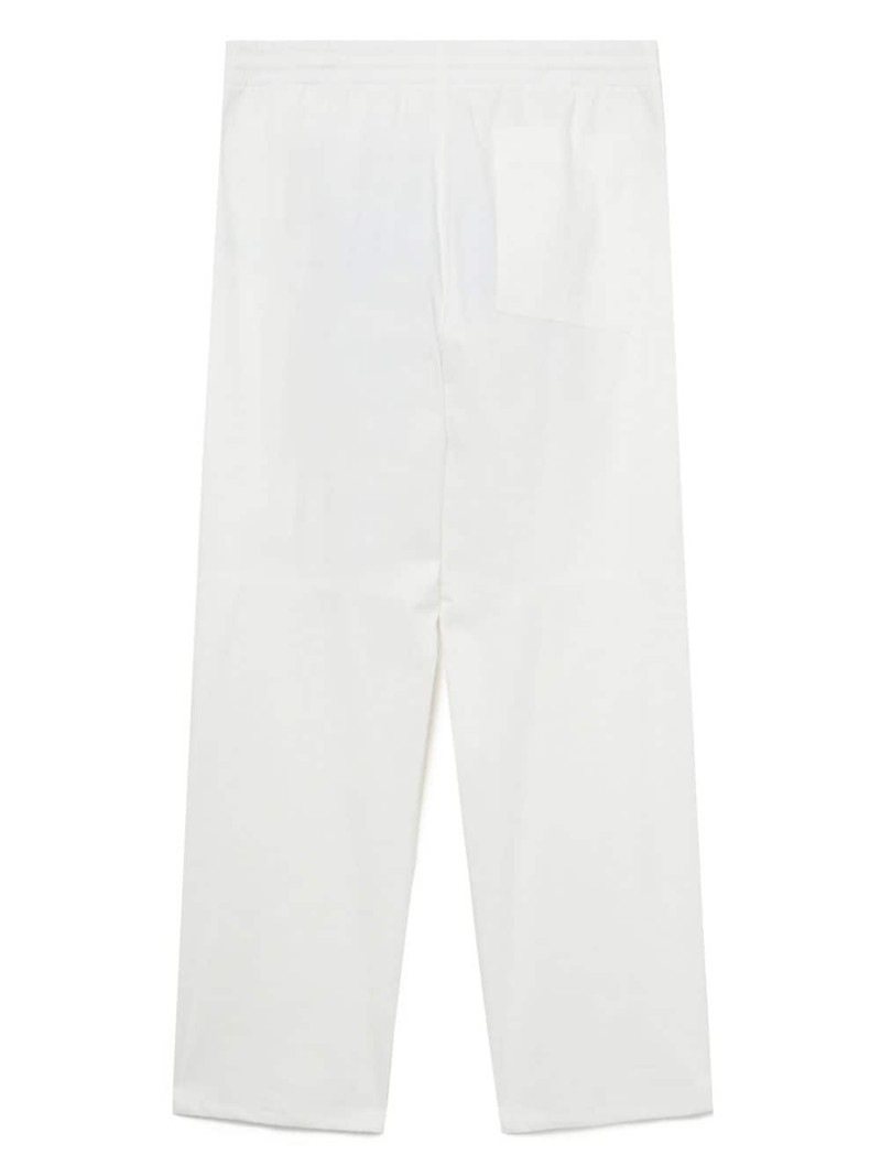 straight-leg cotton trousers 6
